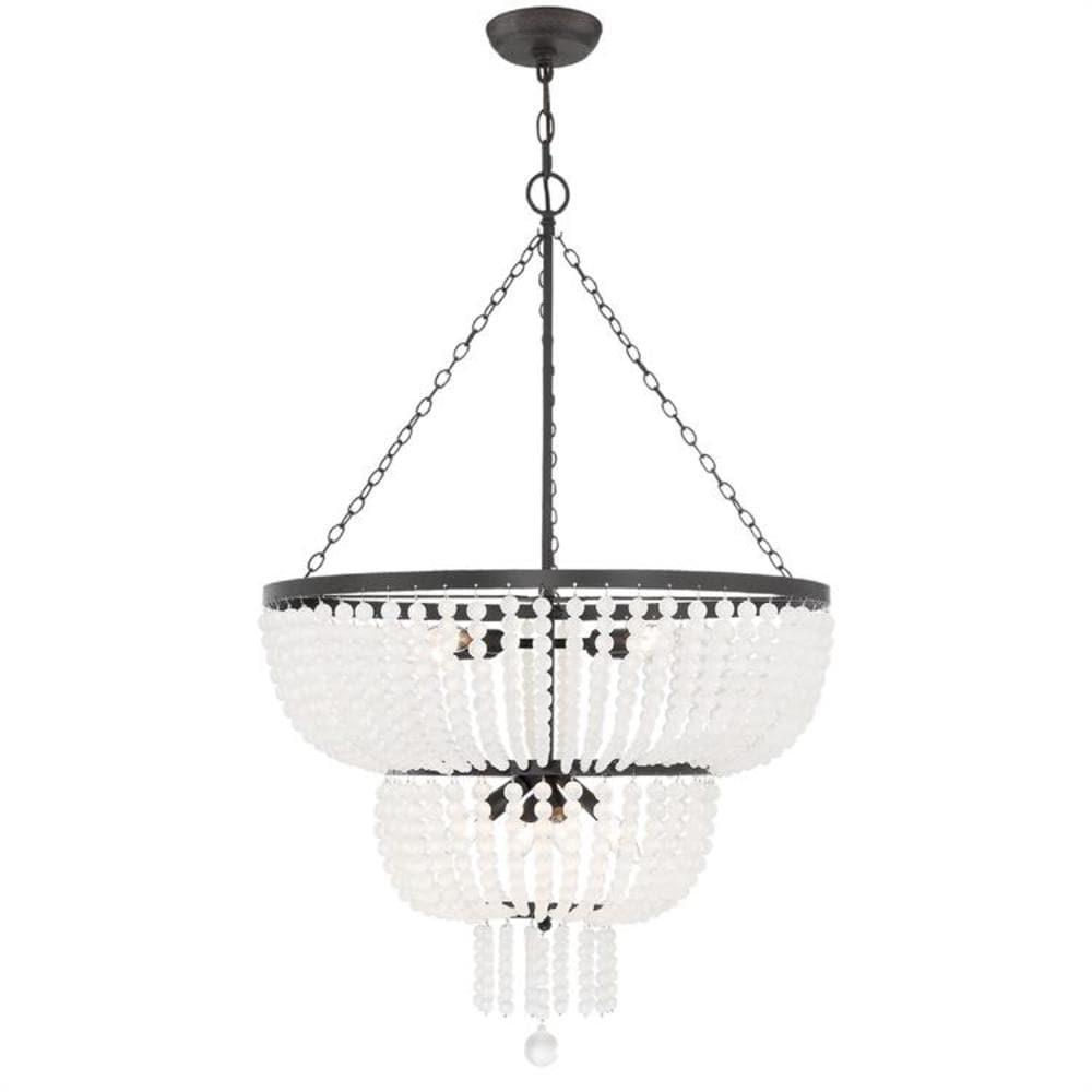 Crystorama Lighting - Eight Light Chandelier - Rylee - 8 Light Chandelier in