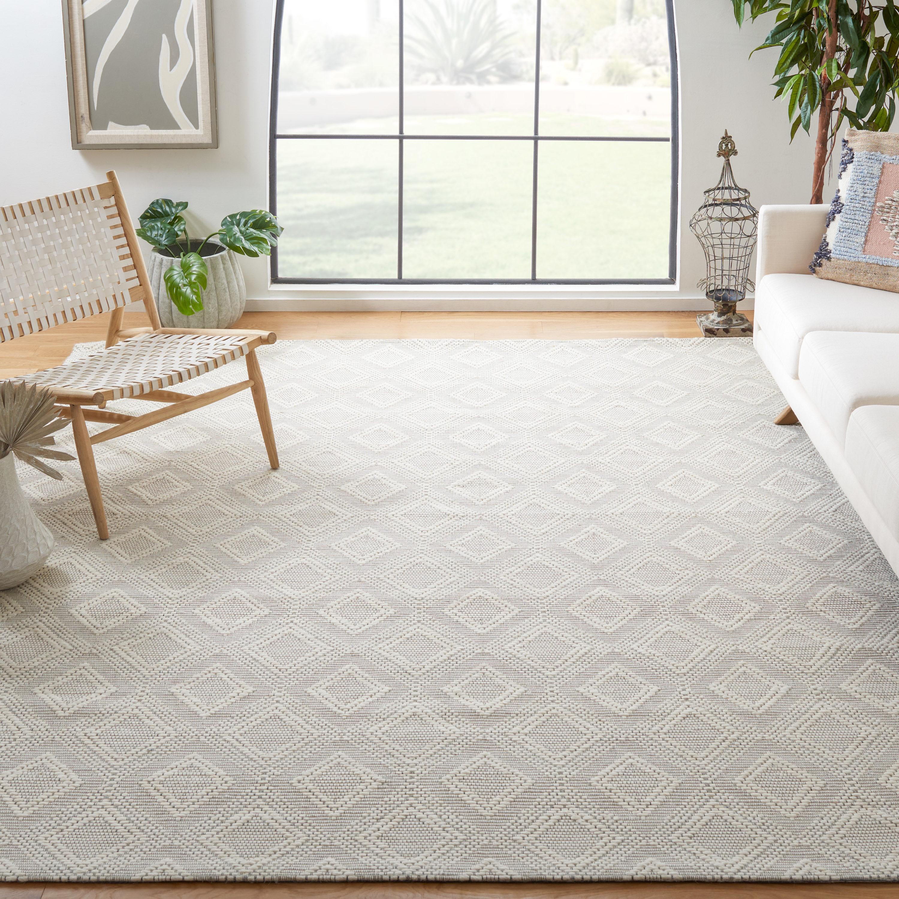 Marbella MRB306 Hand Woven Area Rug - Ivory - 3'x5' - Safavieh.