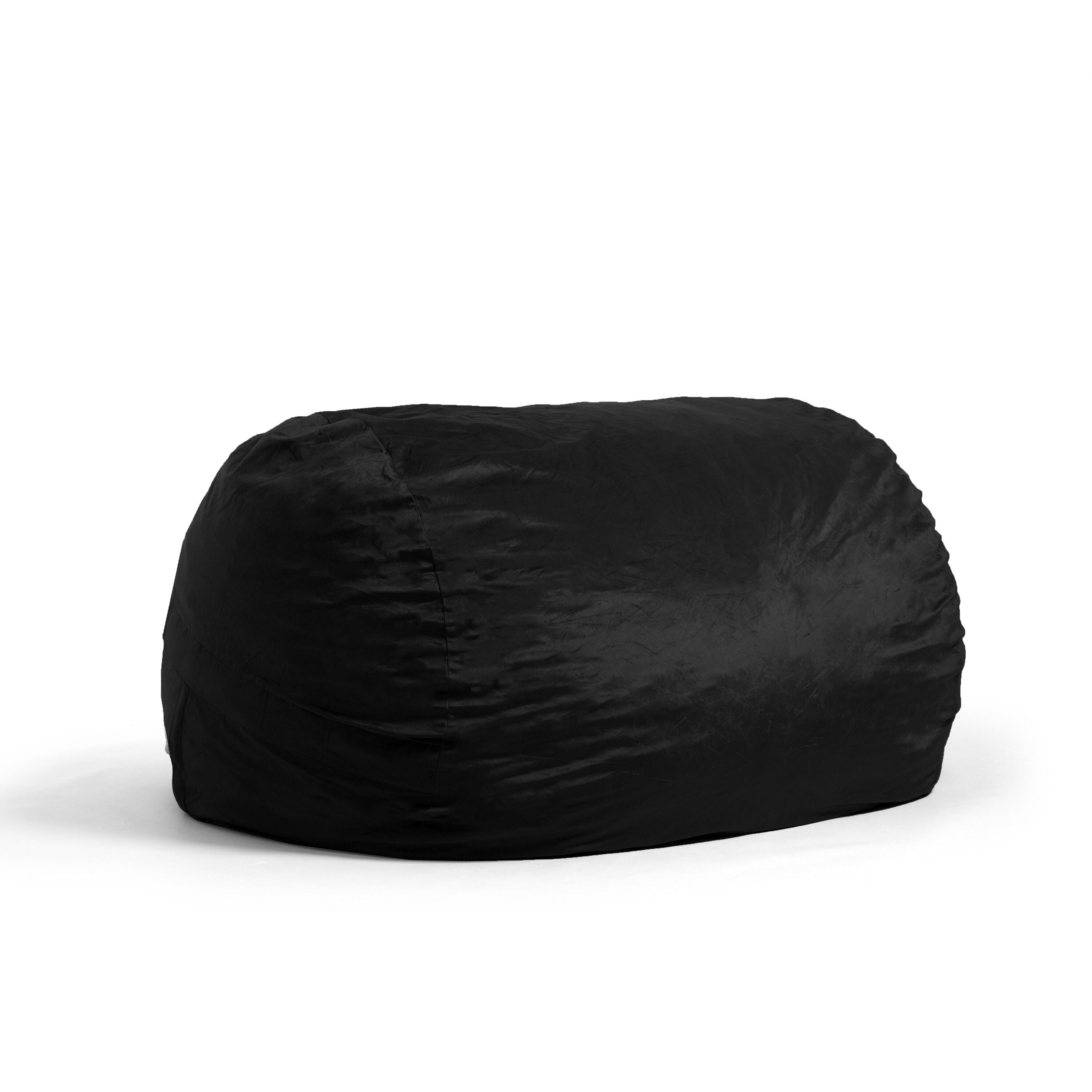 Big Joe Giant Foam Filled Bean Bag Sofa with Soft Removeable Cover