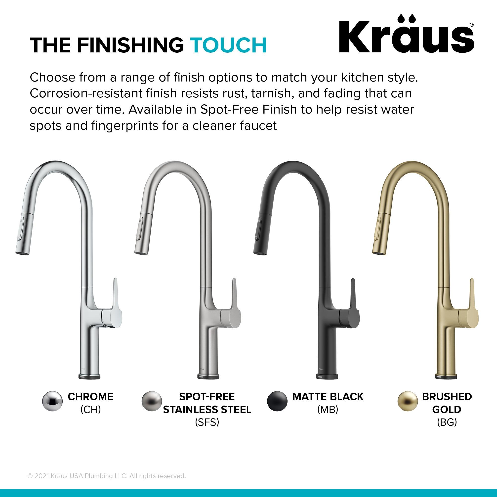 Pull Down Touch Single Handle Kitchen Faucet