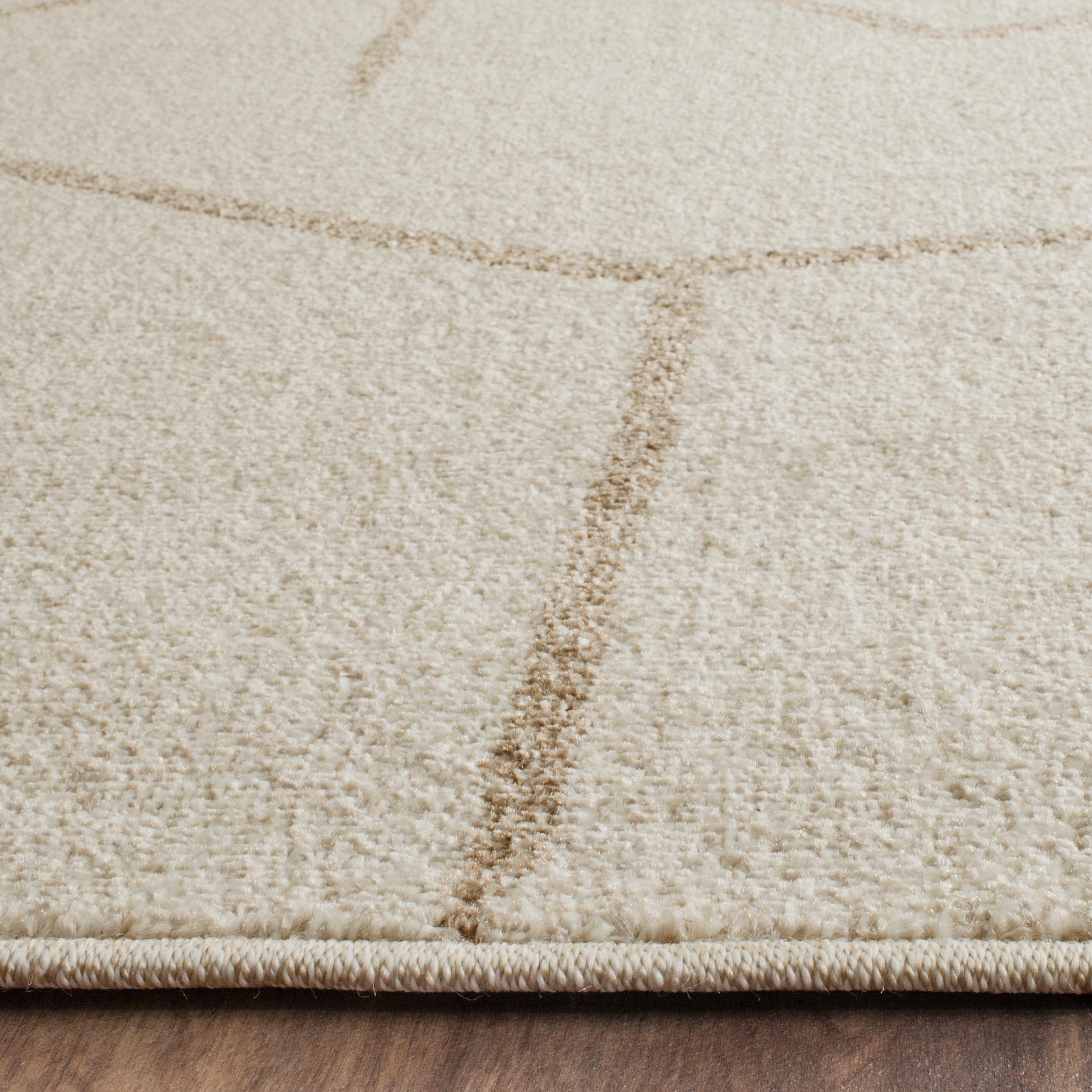 Amherst AMT429 Power Loomed Area Rug - Ivory/Grey - 8'x10' - Safavieh.