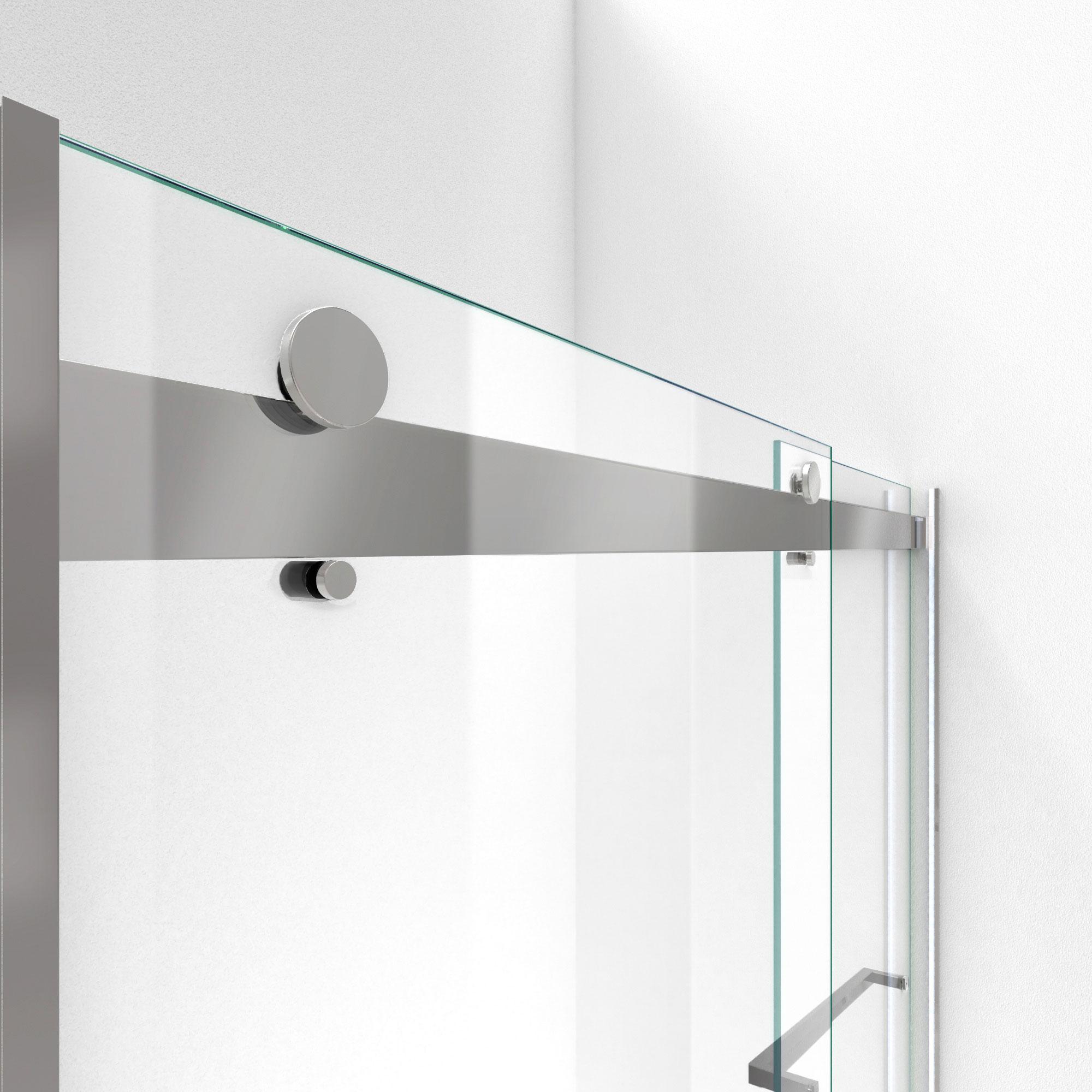 Essence 44" W x 76" H Frameless with ClearMax Technology Shower Door