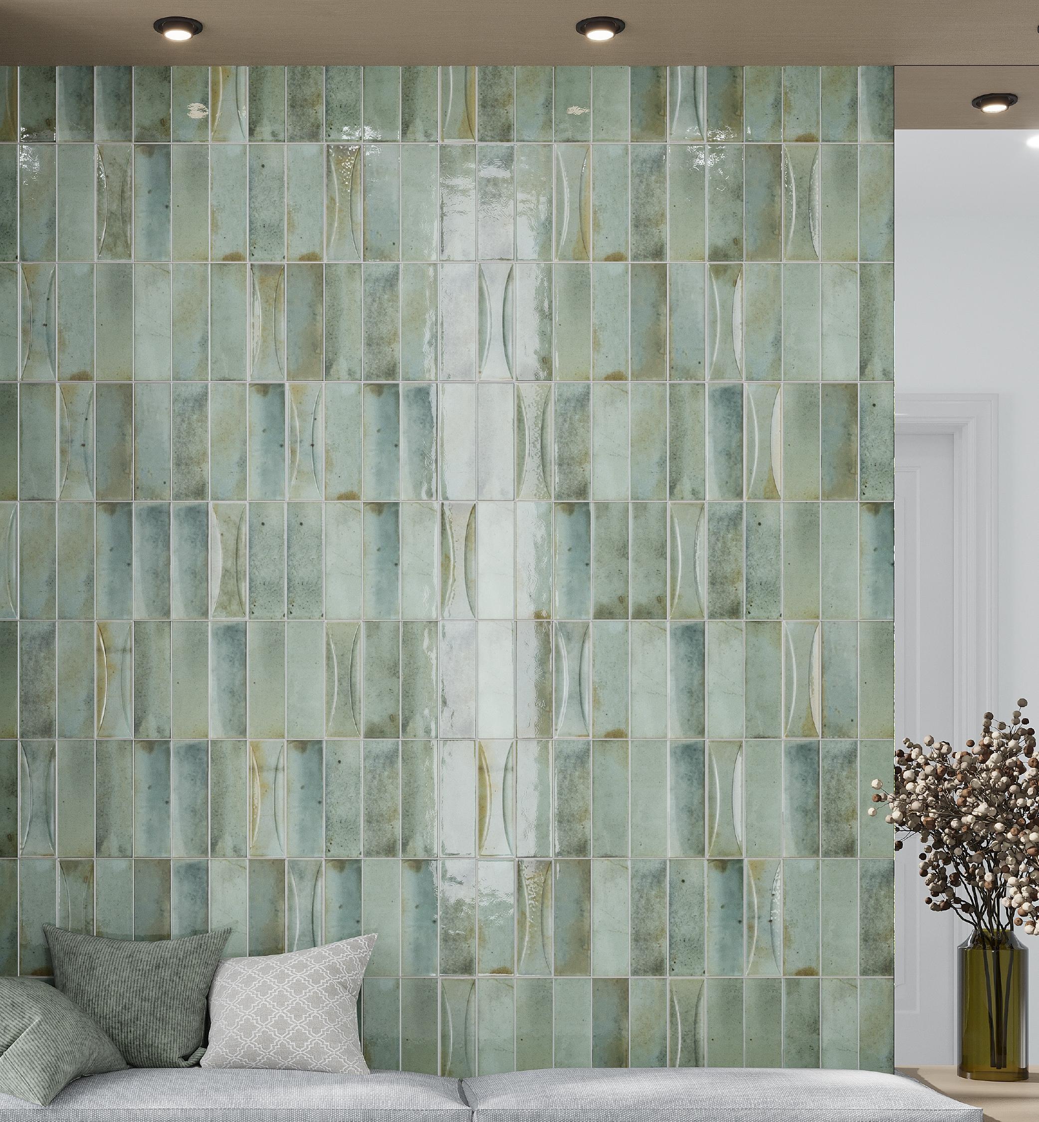 Antiek 2.58'' W x 7.9'' L Beveled Ceramic Subway Singular Tile