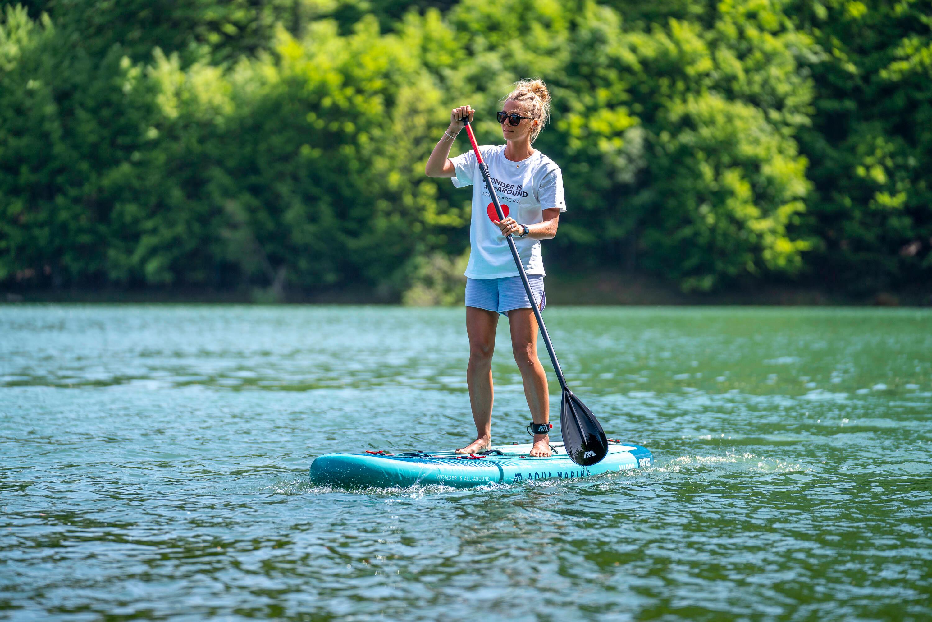 Aqua Marina 10.4'' Vapor Aqua Splash Paddleboard - Aqua Blue