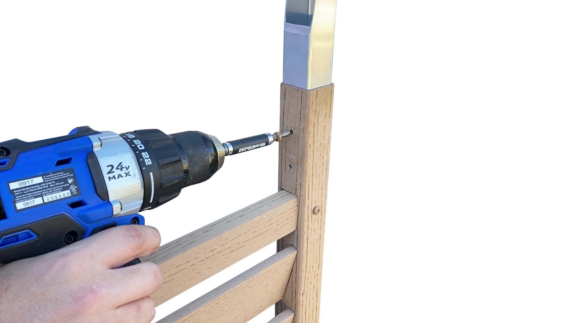 Enclo 44in H x 36in W (2 Panels) No Dig Enclo Waverly Vinyl Privacy Screen, Outdoor Privacy Screen Panels, Trash Can Enclosure, Air Conditioner & Pool Equipment Enclosure