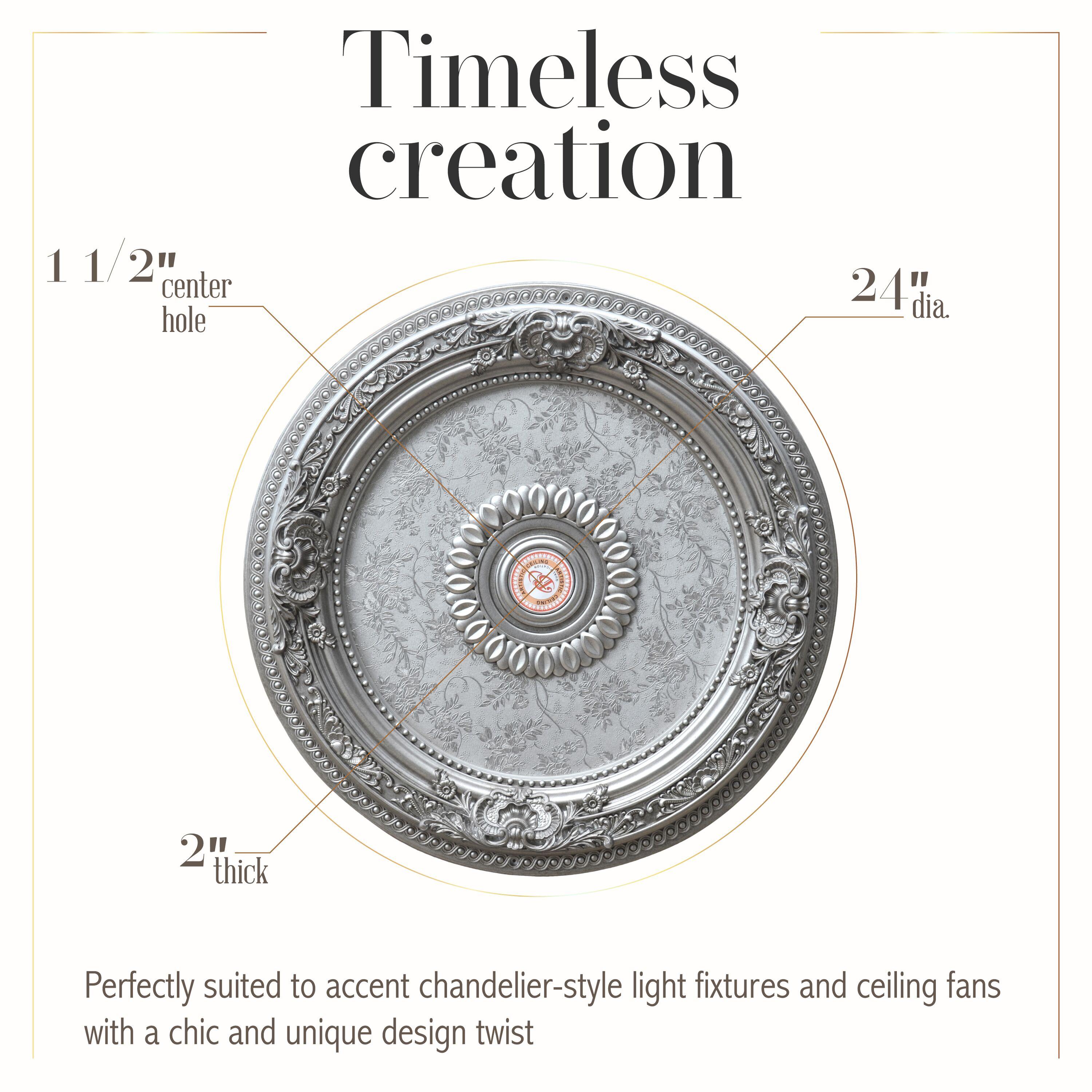 Antique Round Ceiling Medallion