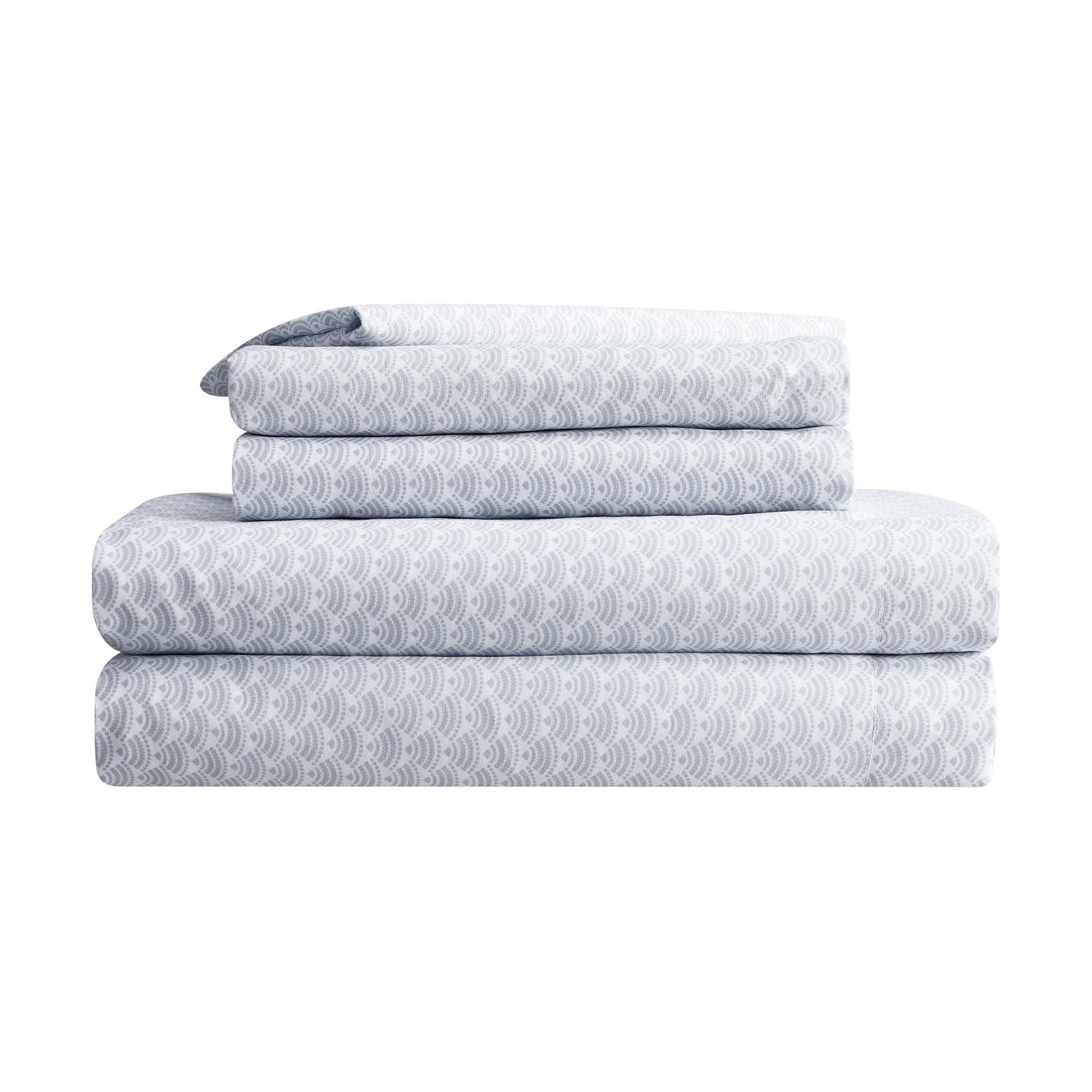 Serta Serta Simply Clean Microfiber Pleated 7 Piece Comforter Set