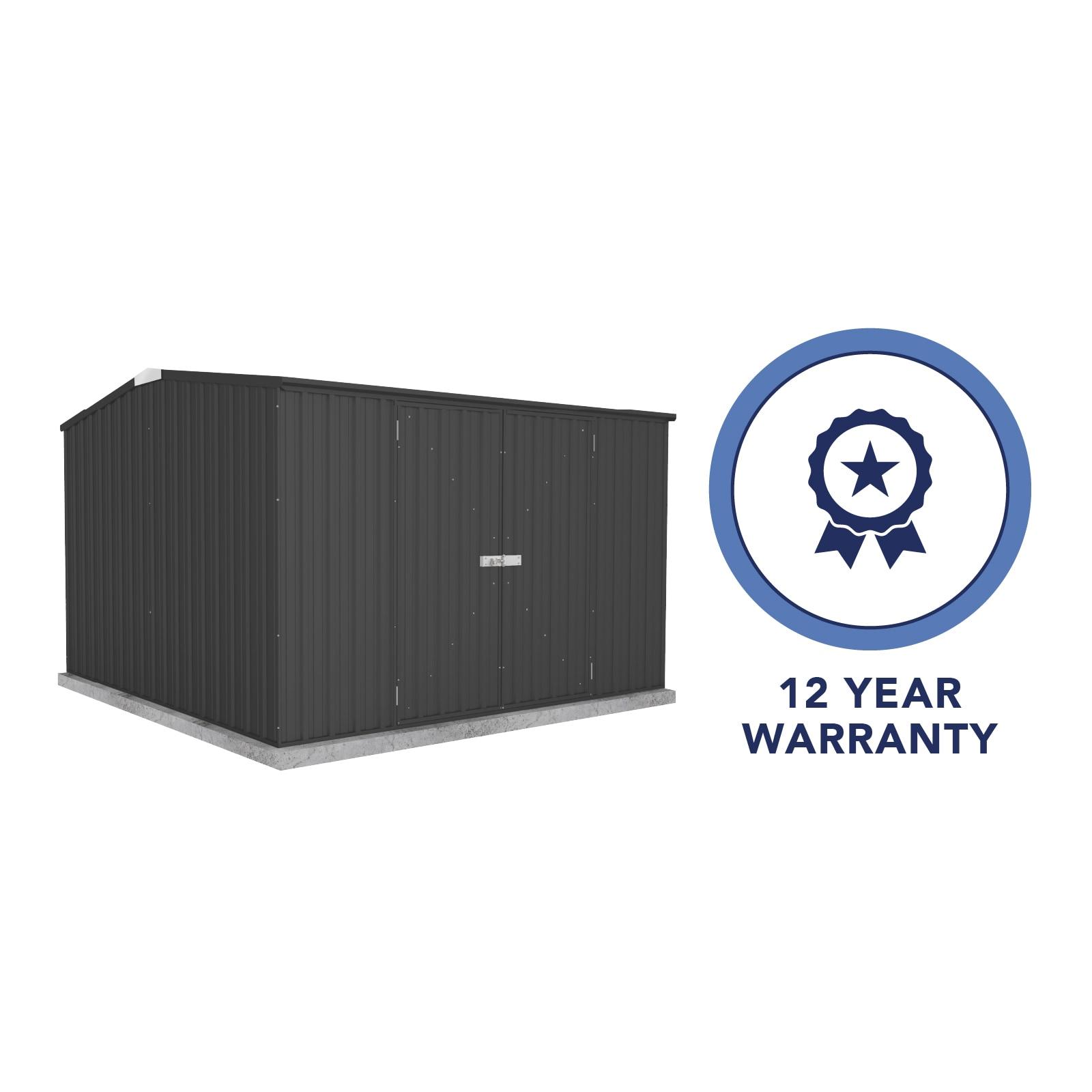 Absco Absco Premier 10 ft. W x 10 ft. D Metal Storage Shed