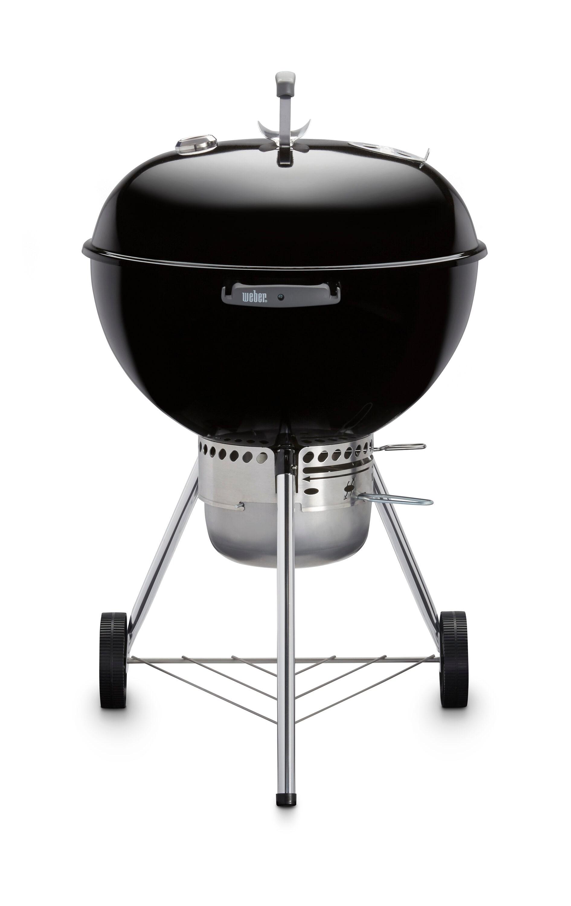 Weber Original Kettle Premium 22-Inch Charcoal Grill - Black - 14401001
