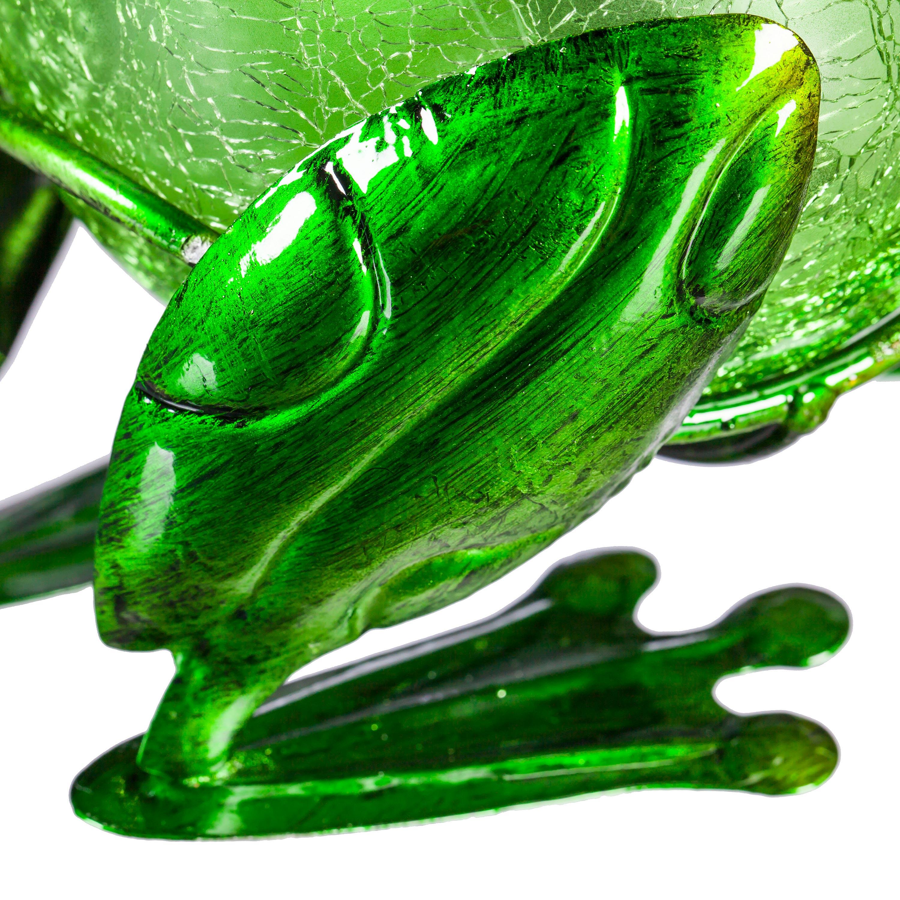 Evergreen Solar Frog Statuary