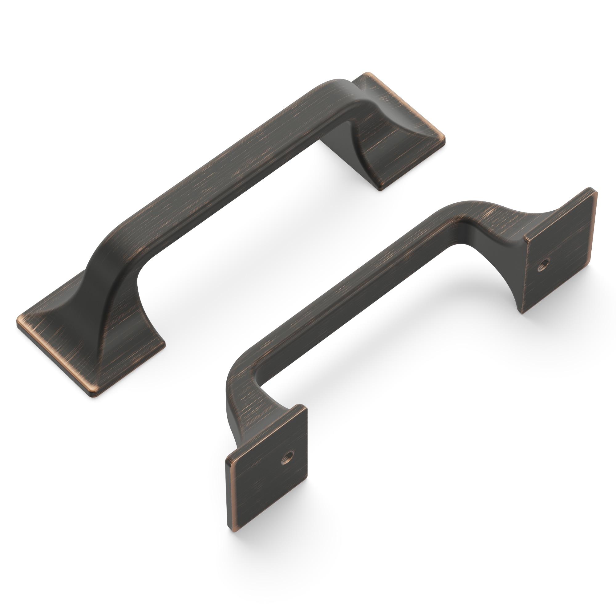 Forge Kitchen Cabinet Handles, Solid Core Drawer Pulls for Cabinet Doors, 3"