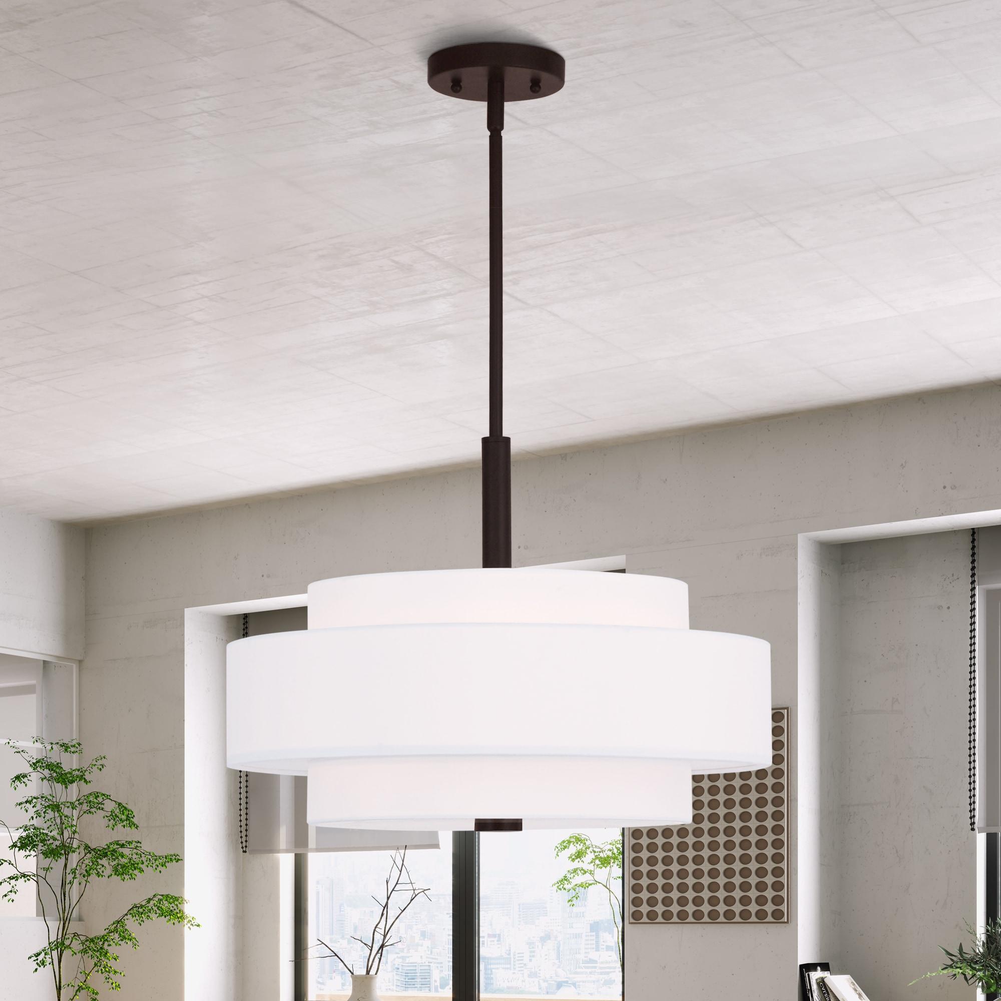 Livex Lighting Meridian 4 - Light Pendant in  Bronze