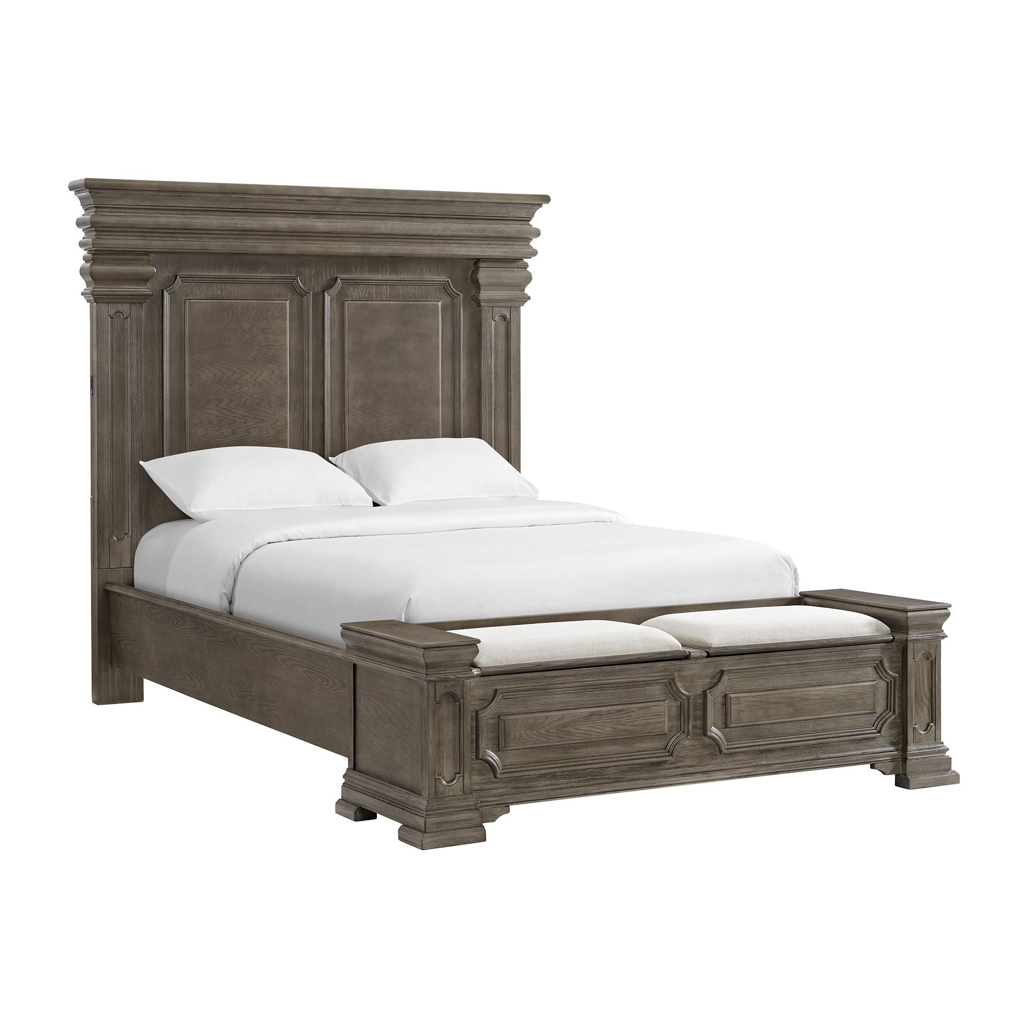 Picket House Furnishings Picket House Furnishings Paterson Storage 3PC Bedroom Set In Grey