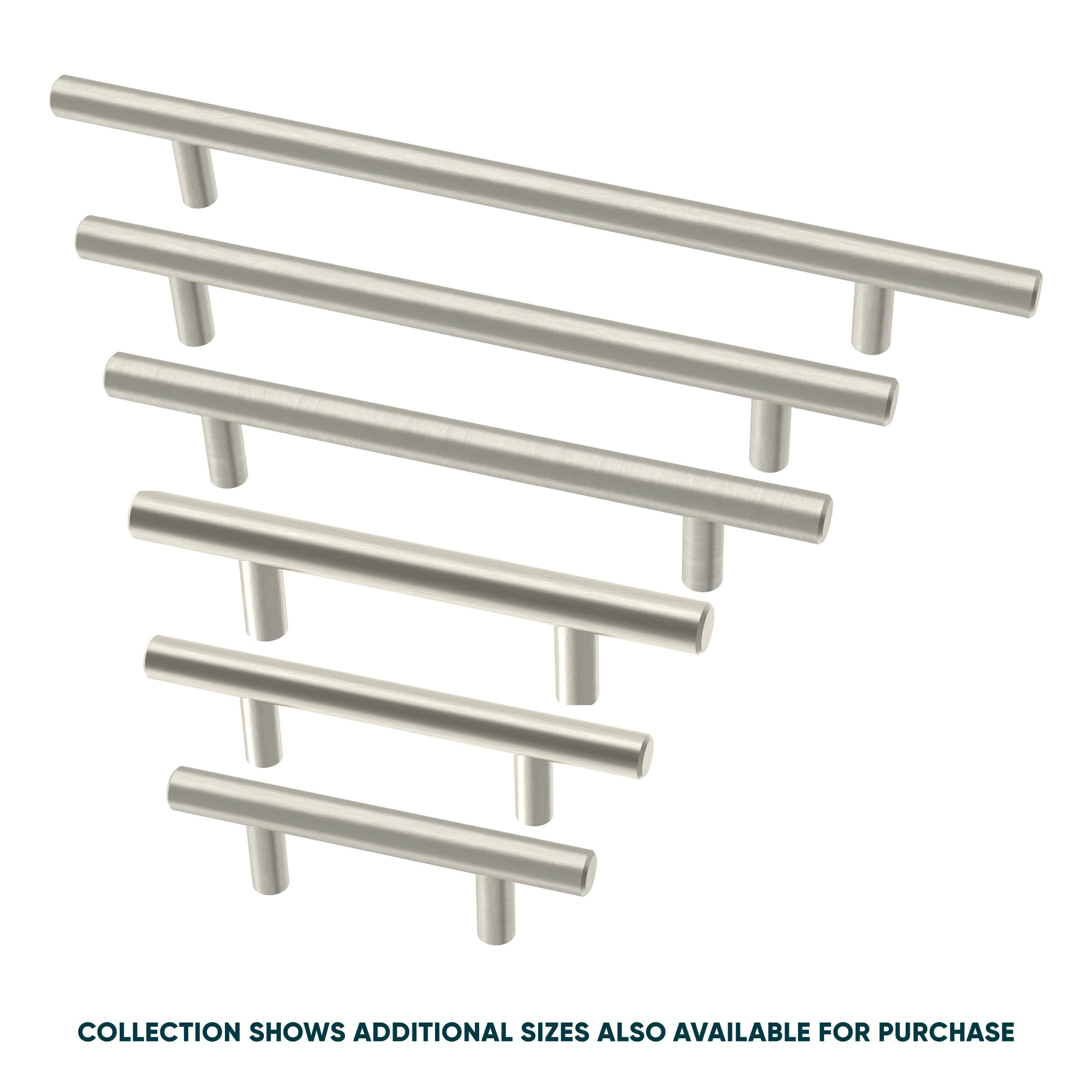 Liberty Hardware P02101-SS-C 6.31 in. Stainless Steel Flat Bar Pull