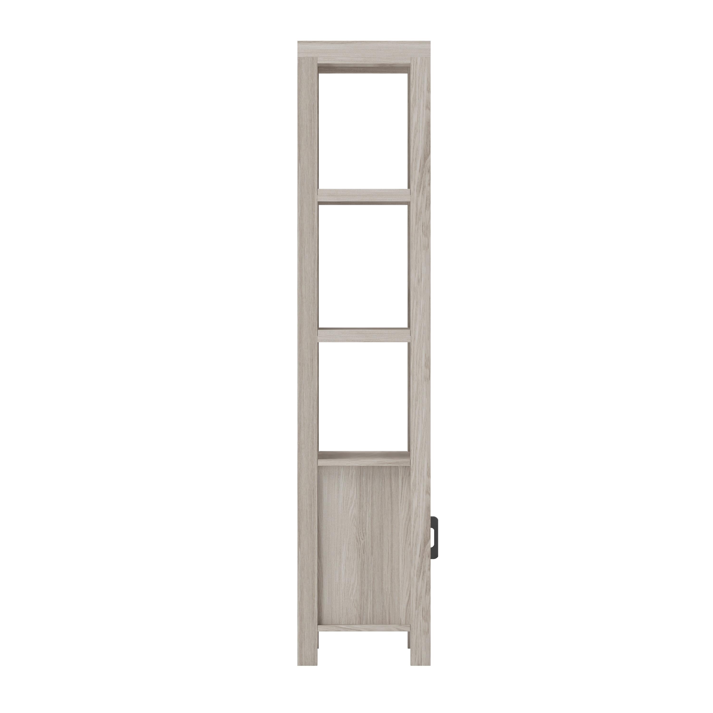 Martha Stewart Teague Martha Stewart 68" Shaker Bookcase with Storage Cabinet