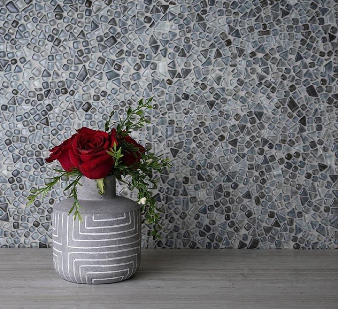 Glass Pebbles Mosaic Wall & Floor Tile