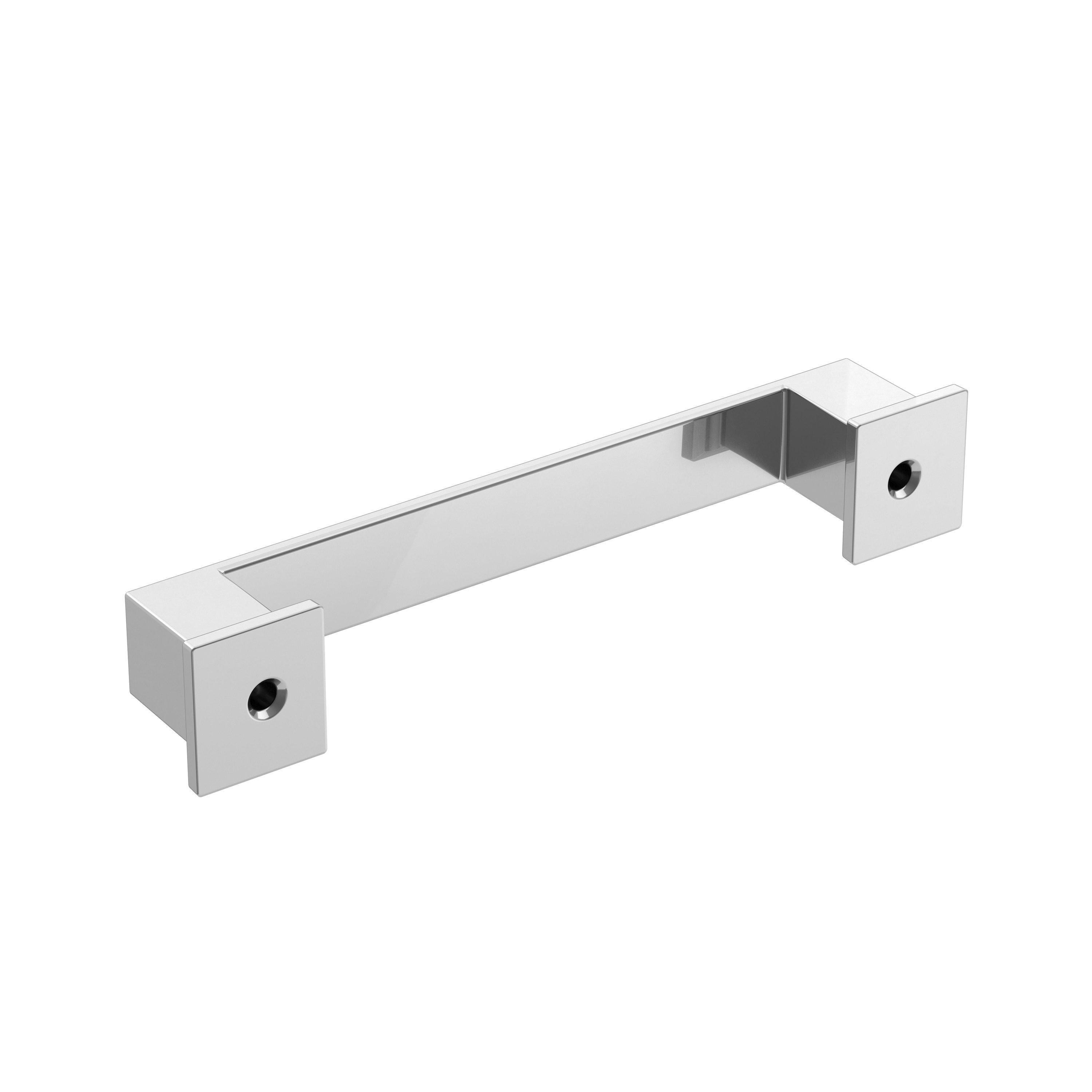 Amerock Appoint 3-3/4 inch (96mm) Center-to-Center Polished Chrome Cabinet Pull