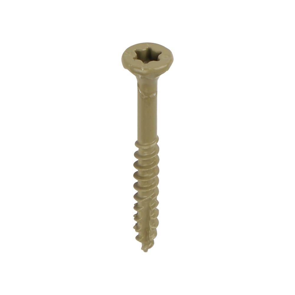 GRK #9 x 2-1/2-in Wood To Wood Deck Screws (400-Per Box)