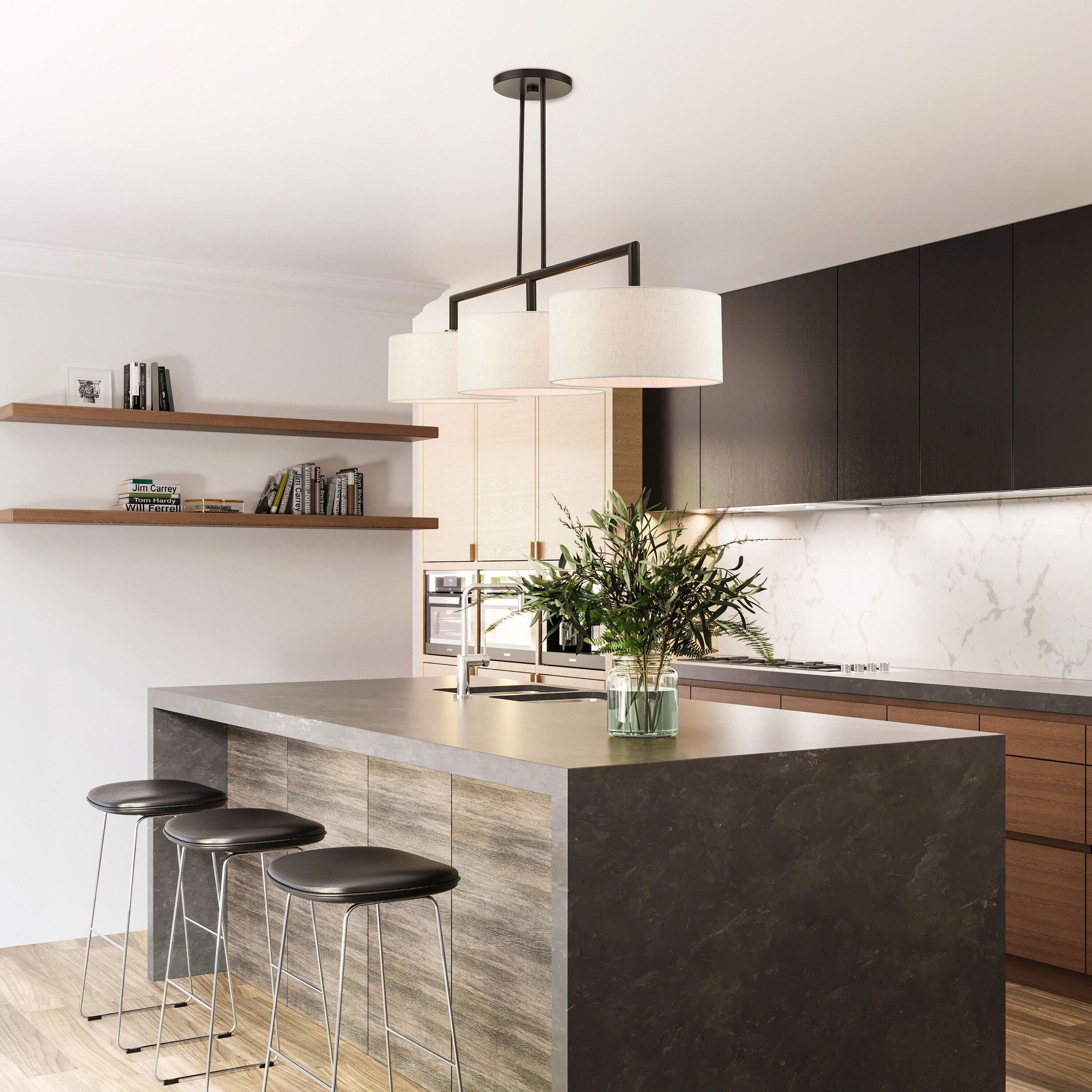 Livex Lighting Meridian 3 - Light Chandelier in  English Bronze