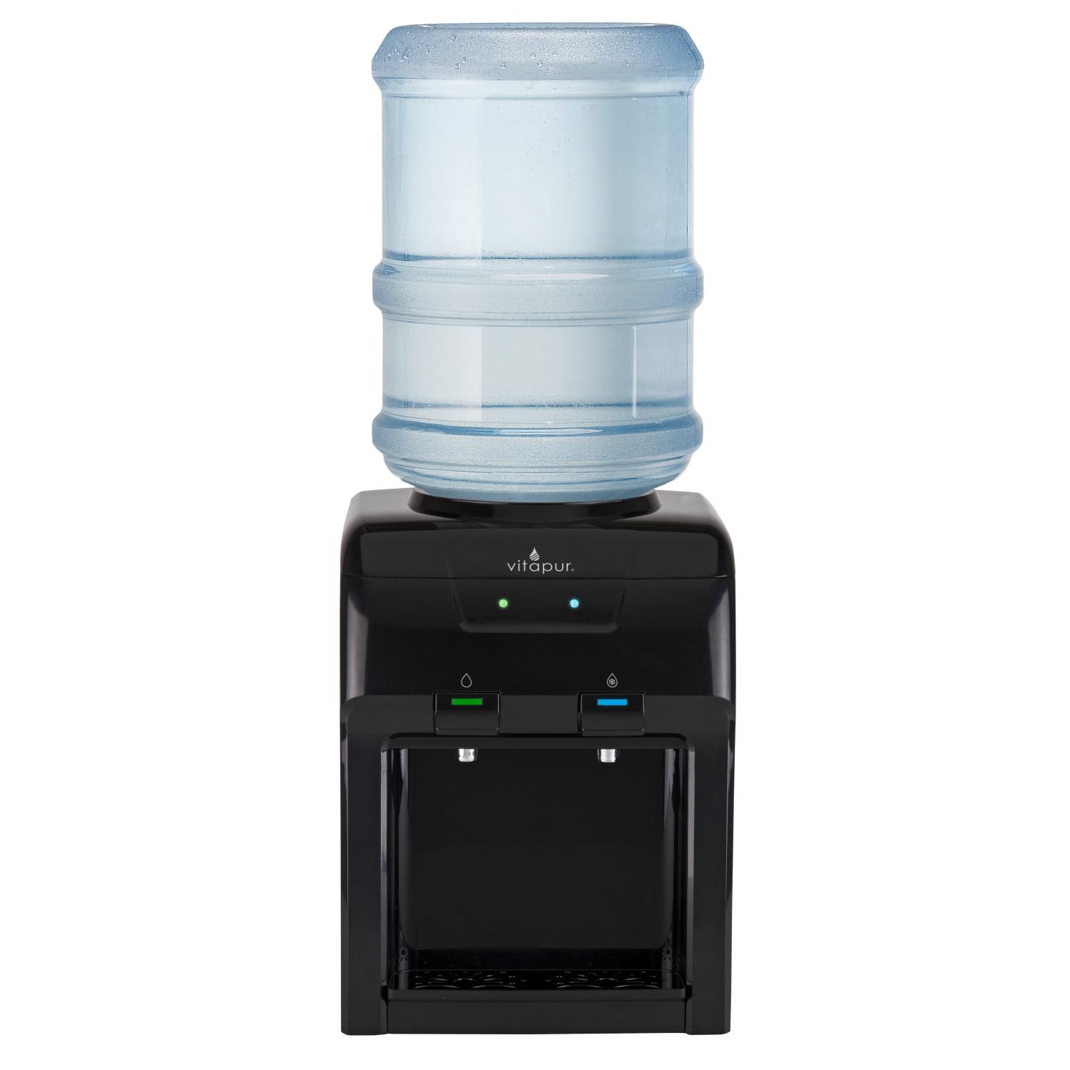 vitapur Vitapur Black Countertop Top Loading Electric Water Dispenser