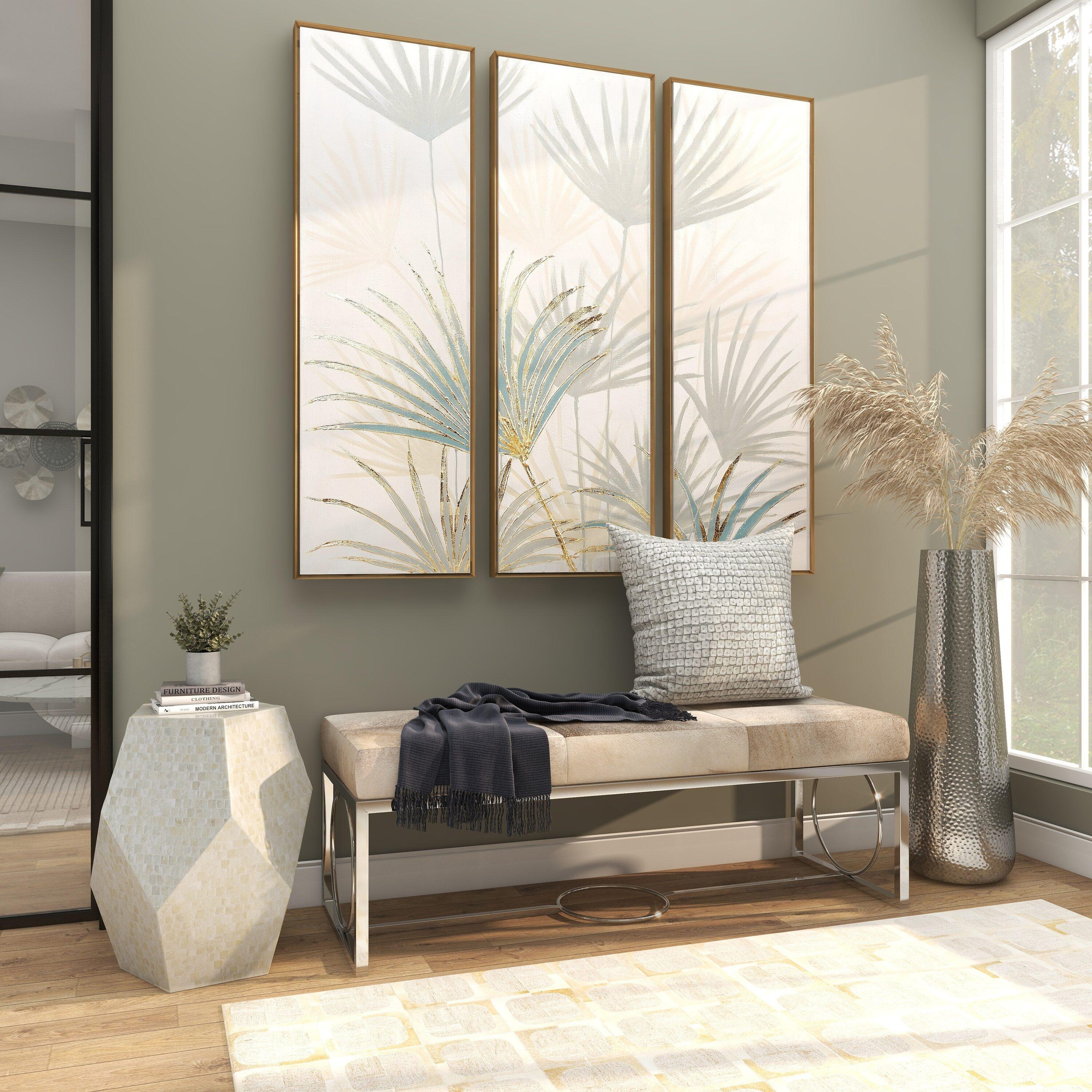 Olivia & May Contemporary Mussel Shells and Wood Accent Table Dark Gray: Hexagonal Wooden Pedestal, No Assembly Required