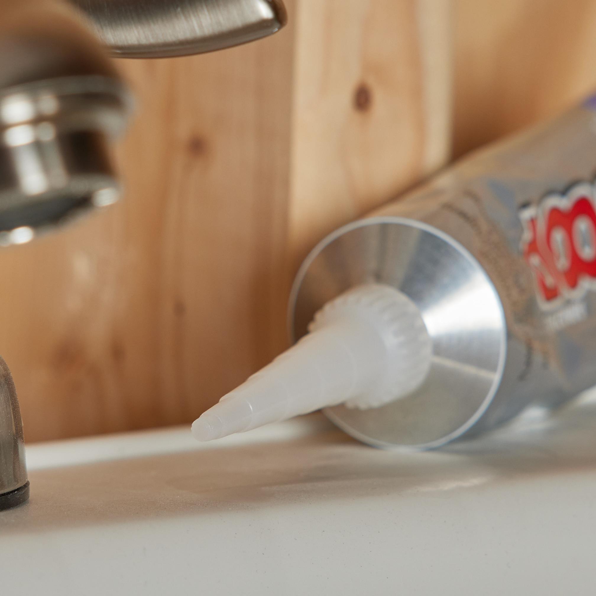 Amazing Goop Clear PVC Plumbing Adhesive and Sealant Tube, 3.7 oz