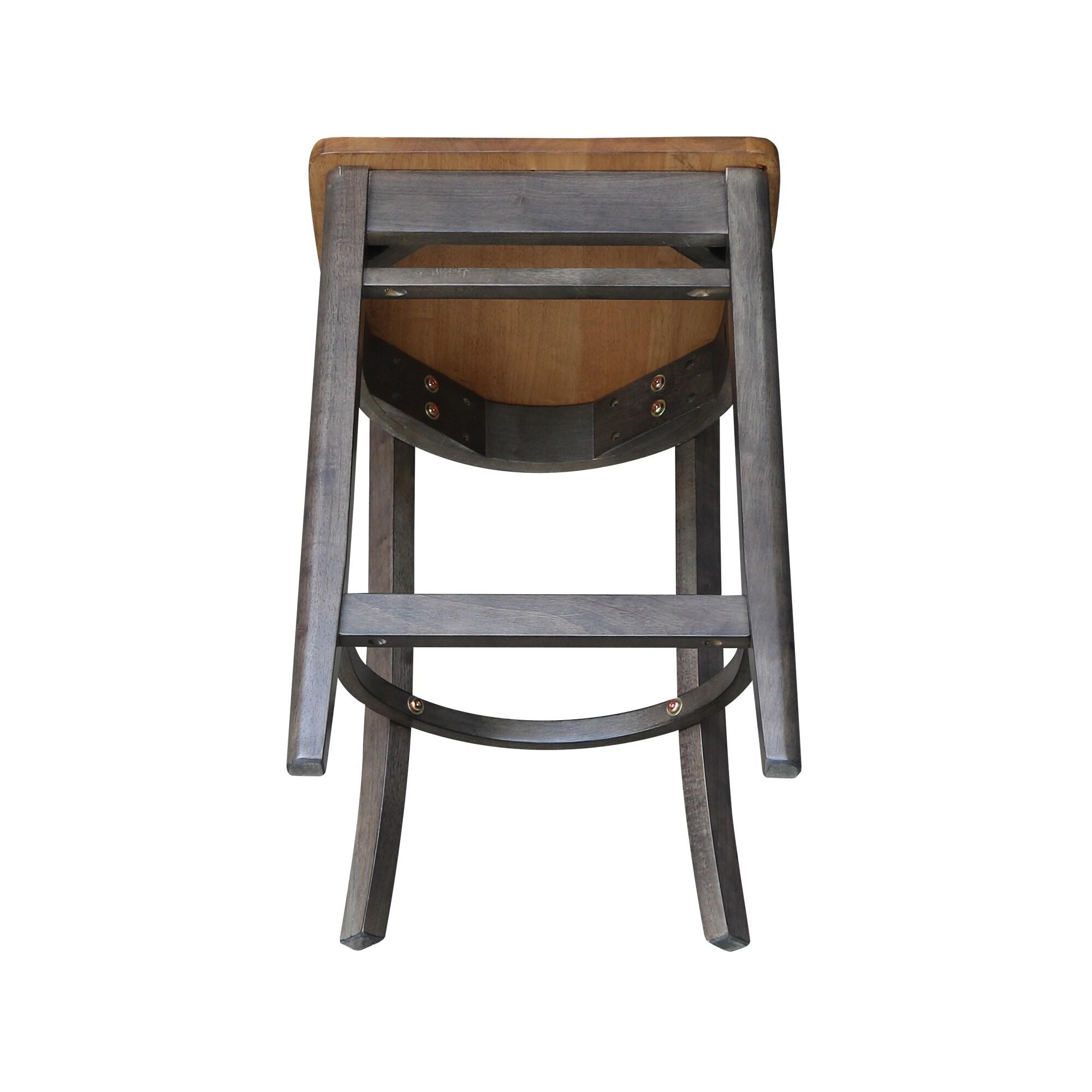 International Concepts Emily CounterHeight Stool - 24 inches Seat Height