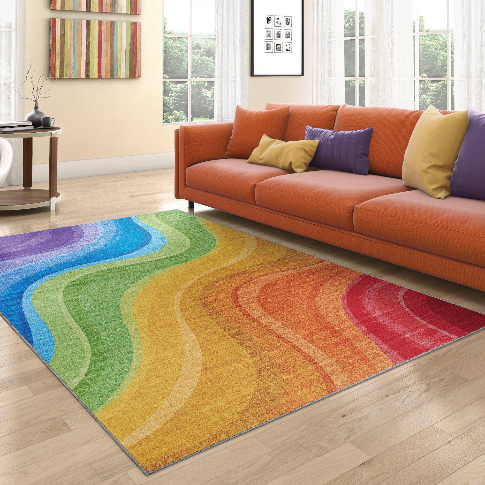 Couristan Rainbow Candiland Area Rug, Multicolor, 2' x 8' Runner