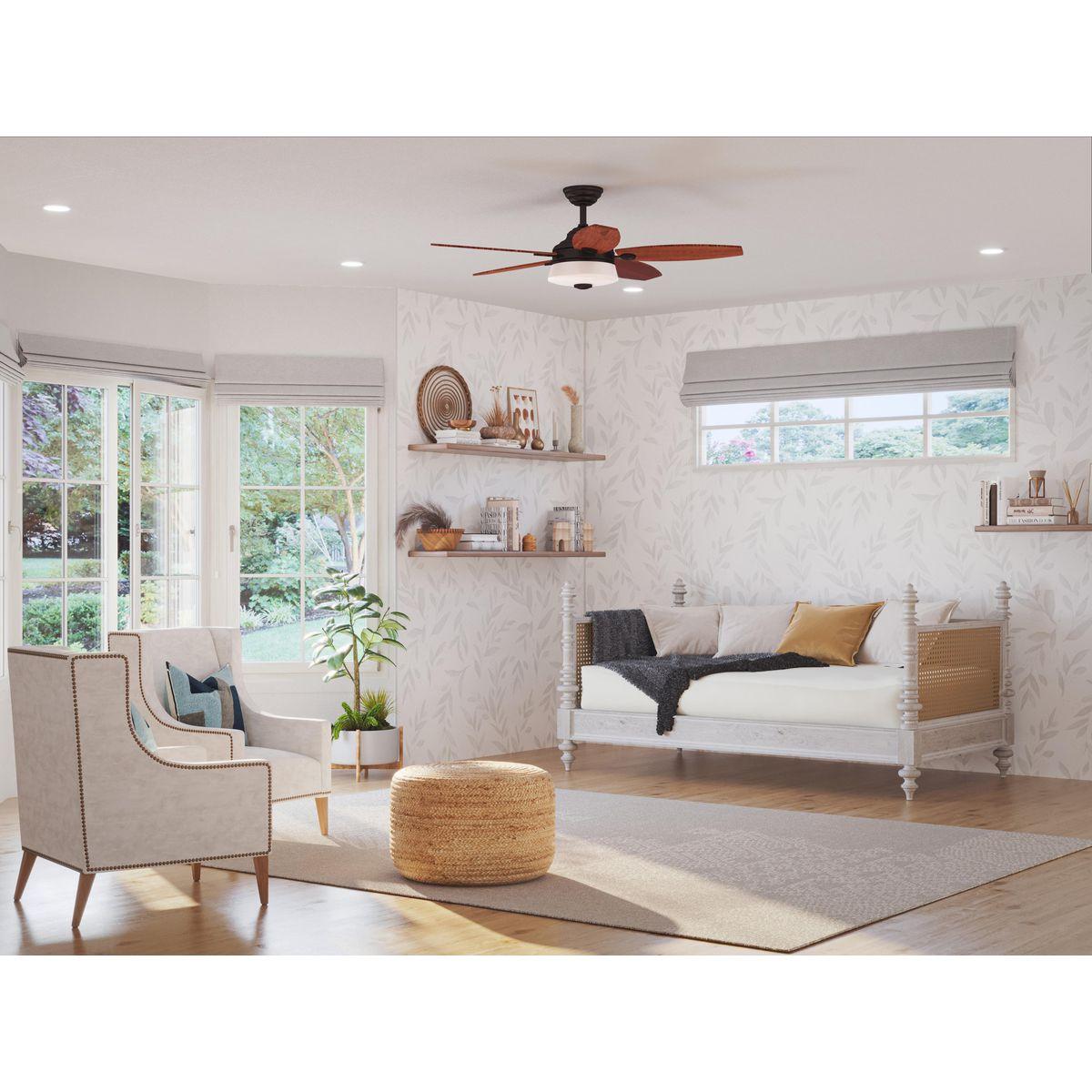 54'' Ceiling Fan with LED Lights