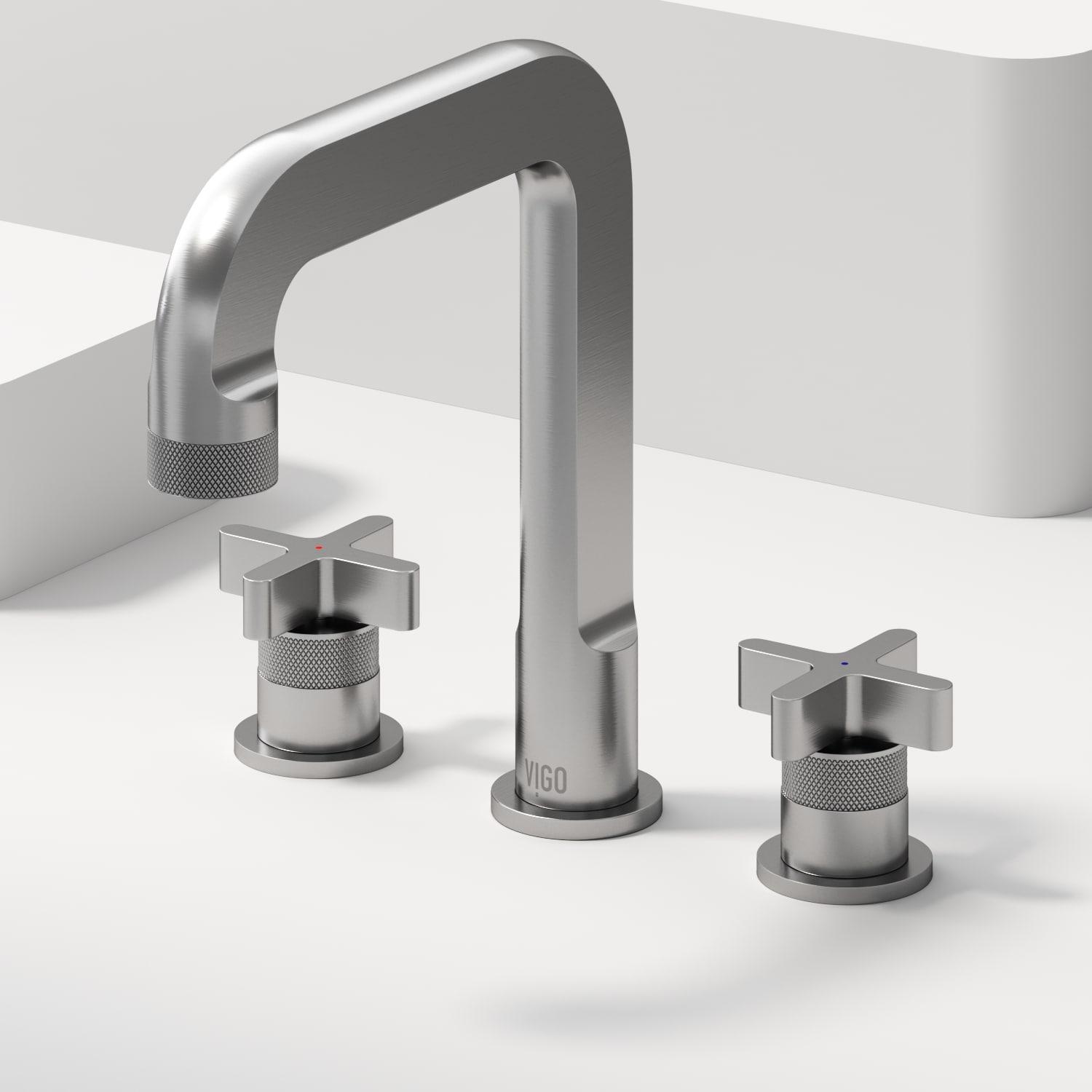 Wythe 9" H Two Handle Widespread Bathroom Faucet