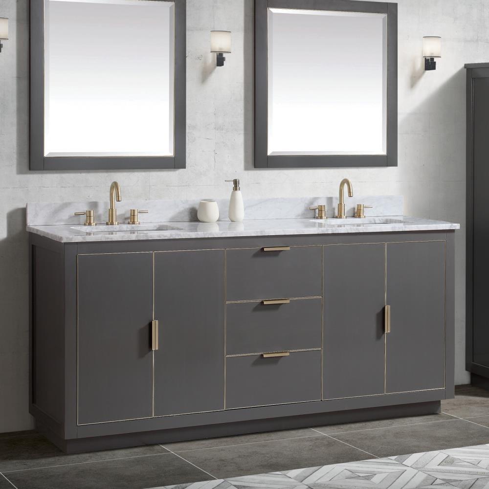 Austen 72" Double Bathroom Vanity Base Only