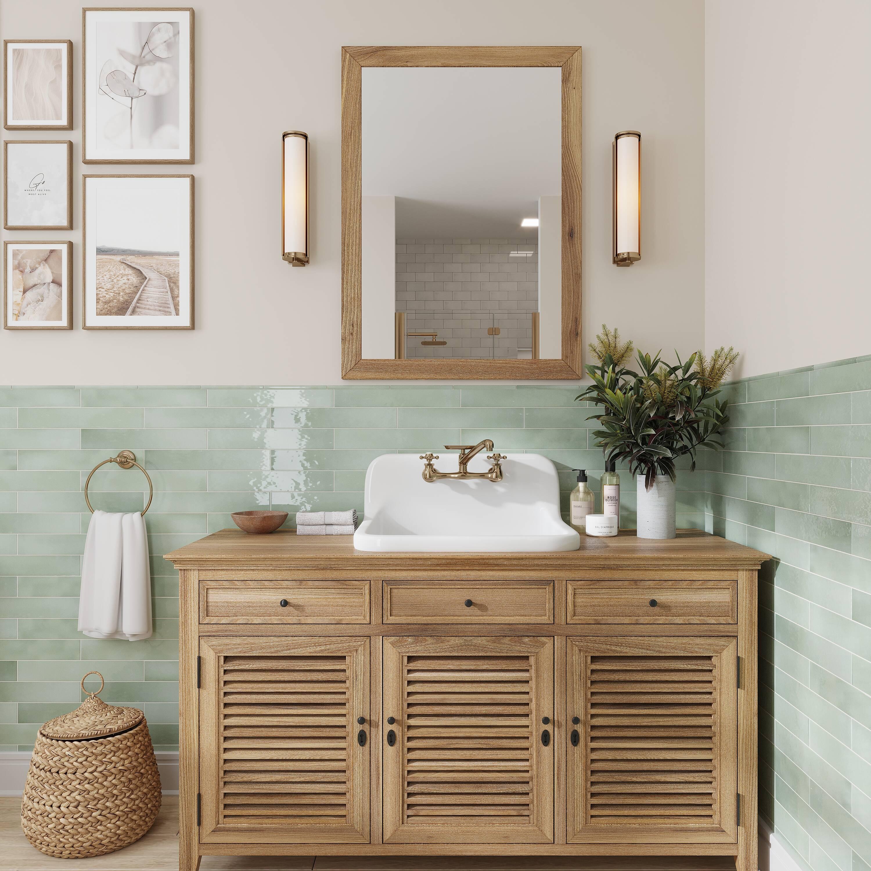 Apollo Tile Silken 7.9'' L x 0.5'' W Ceramic Round Tile Trim (Set of 10)