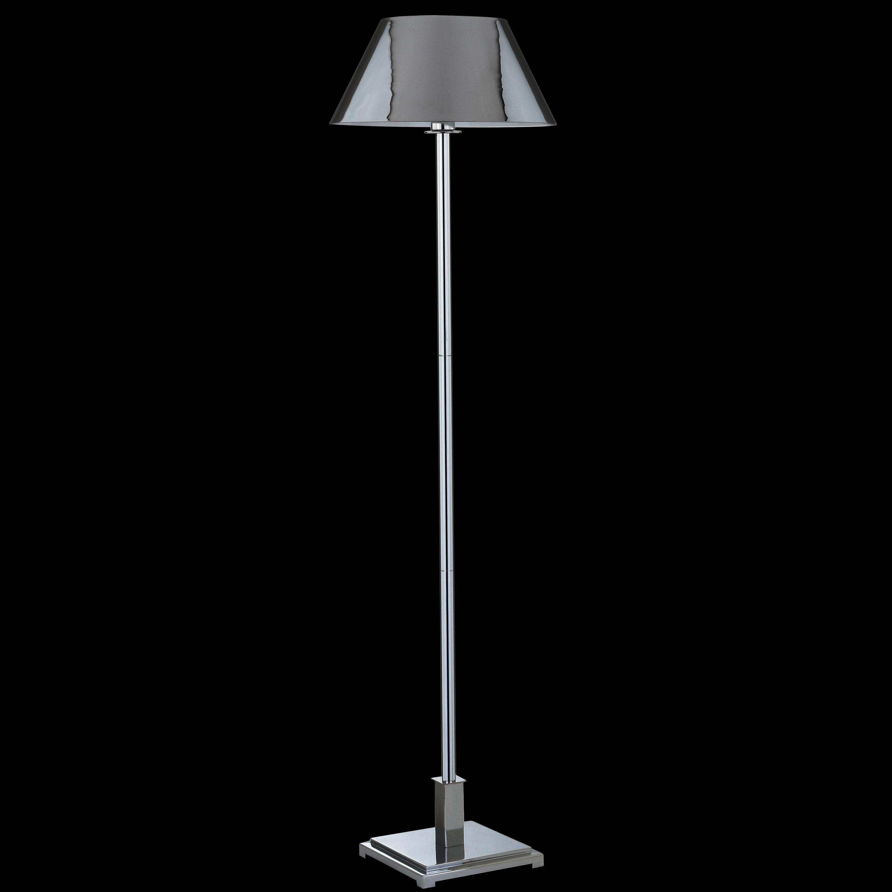 JONATHAN Y JYL6005A Roxy 60" Metal LED Floor Lamp, Contemporary, Modern, Transitional for living room, dinning room, bedroom, office Bulb Included, Chrome