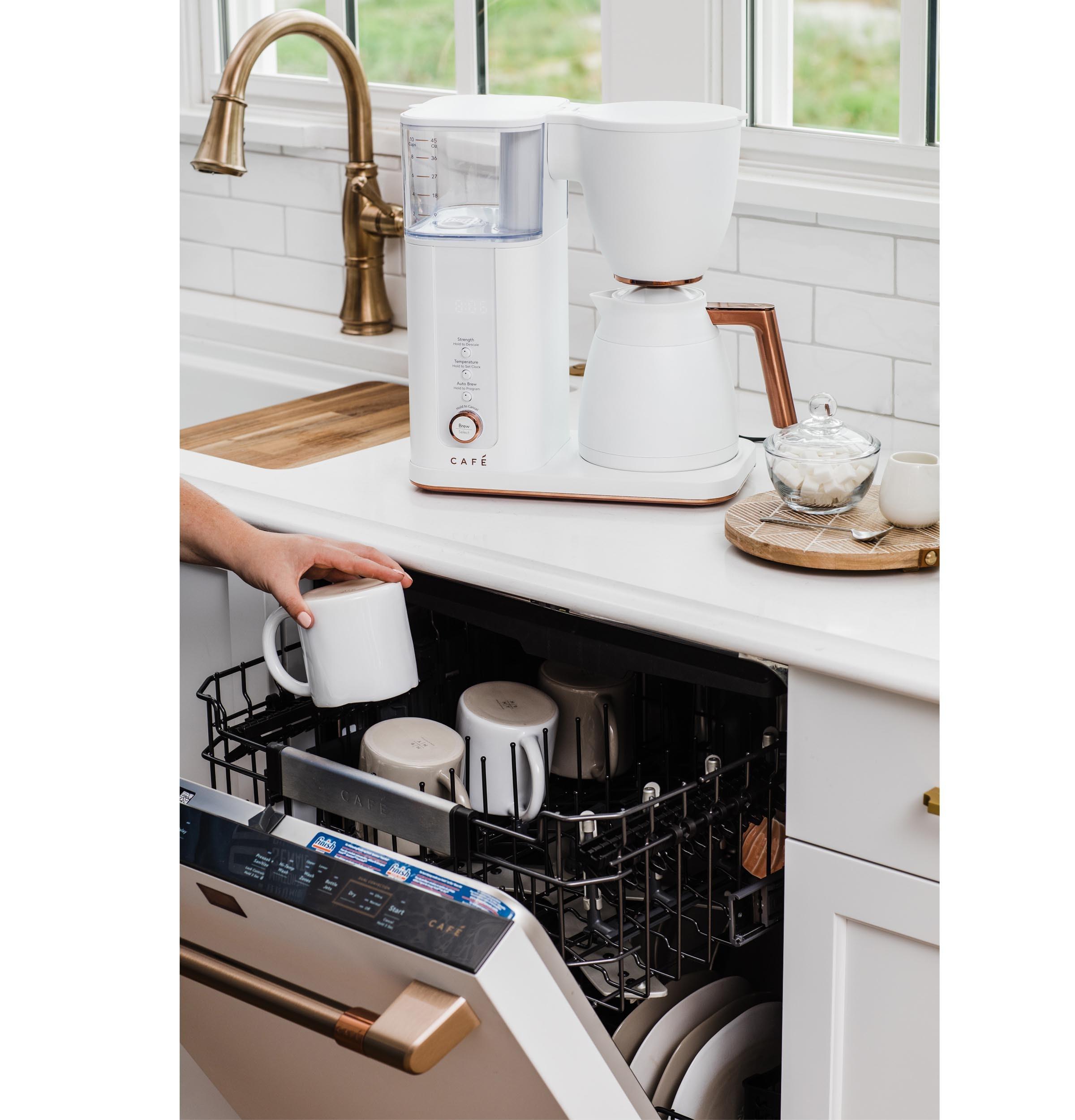 Café ™ Matte White 10-Cup Drip Coffee Maker with Thermal Carafe