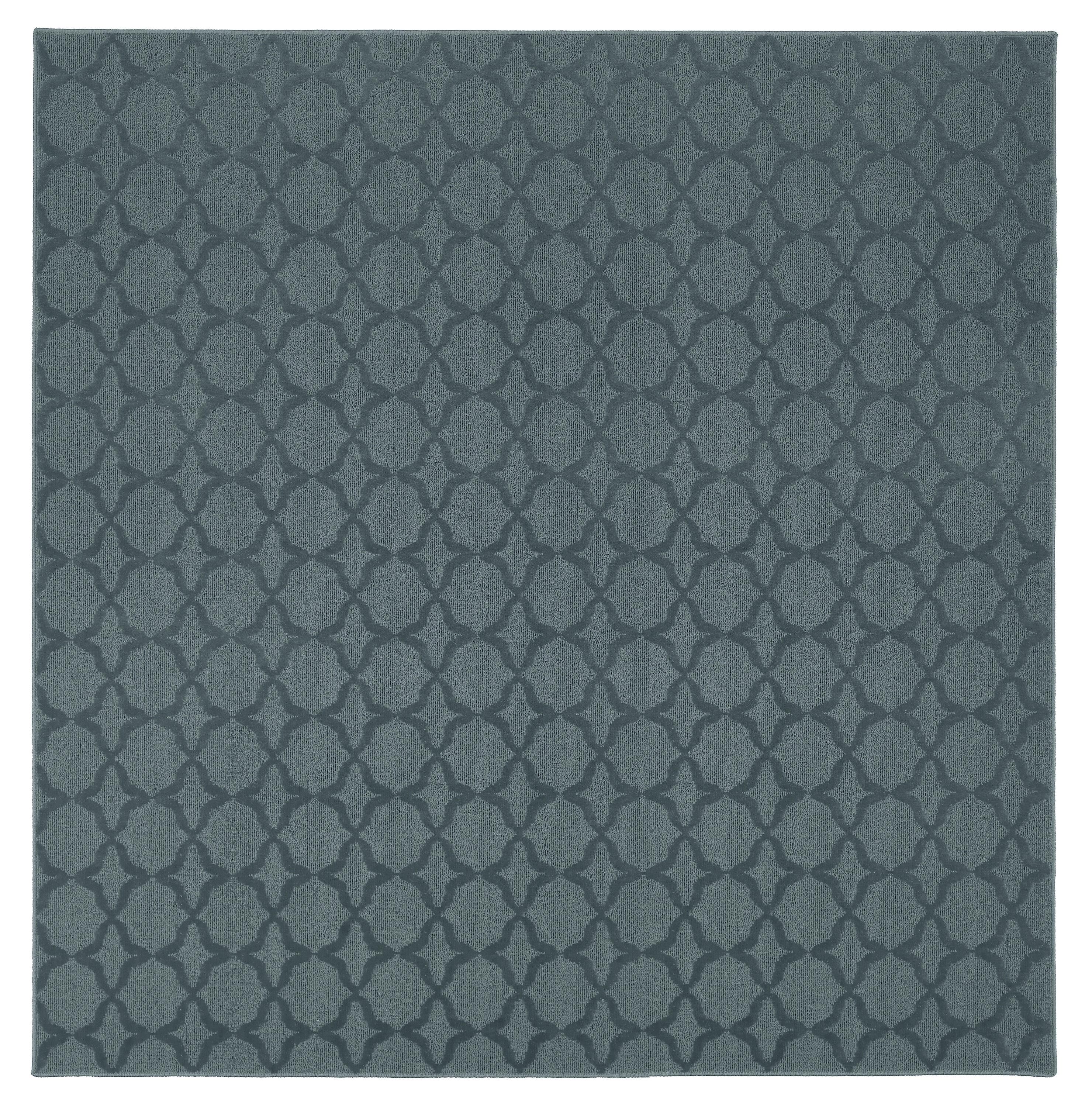 Garland Rug Sparta Sea Foam Square Indoor Area Rug, 12' x 12'
