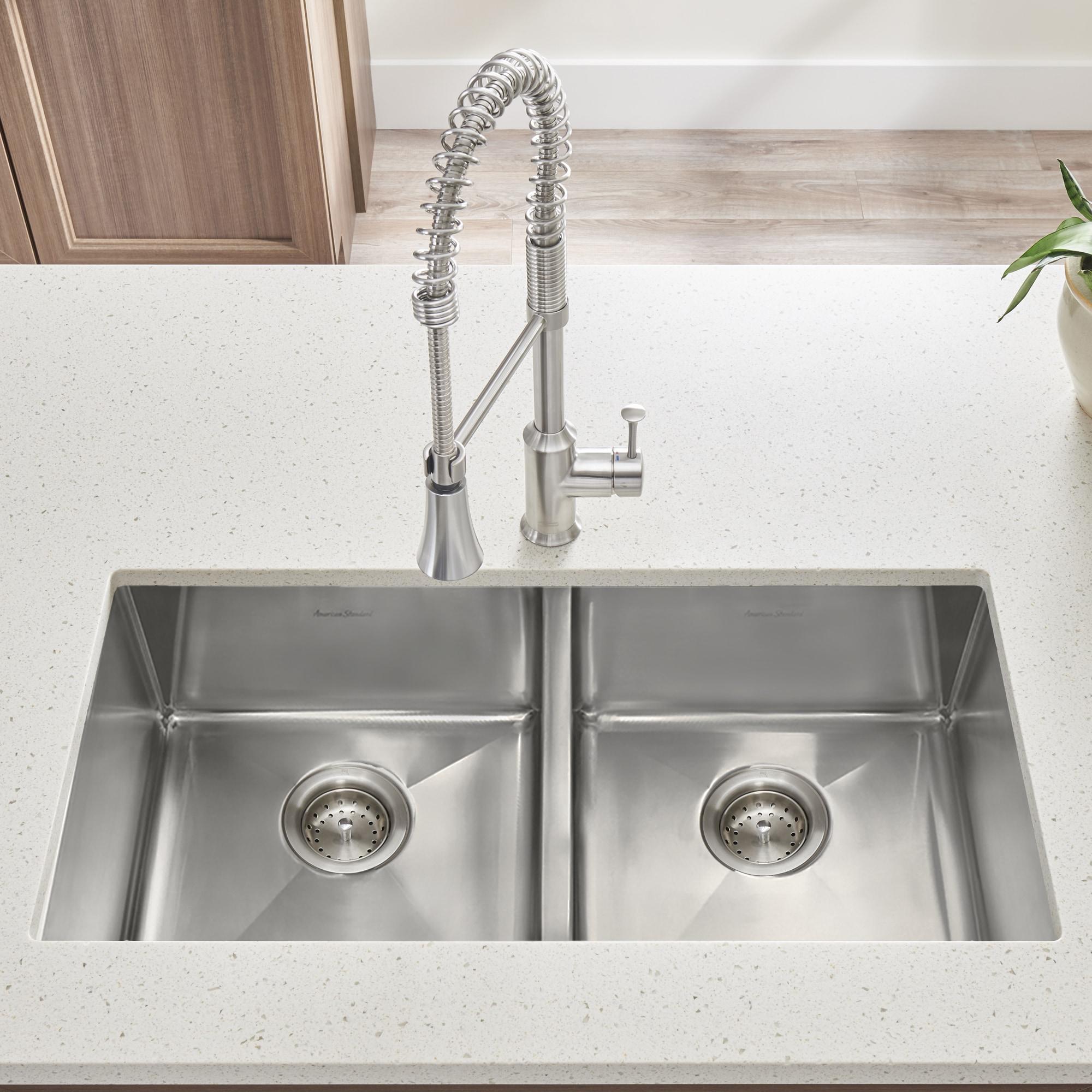 Pekoe 29'' L Undermount Double Bowl Stainless Steel Kitchen Sink