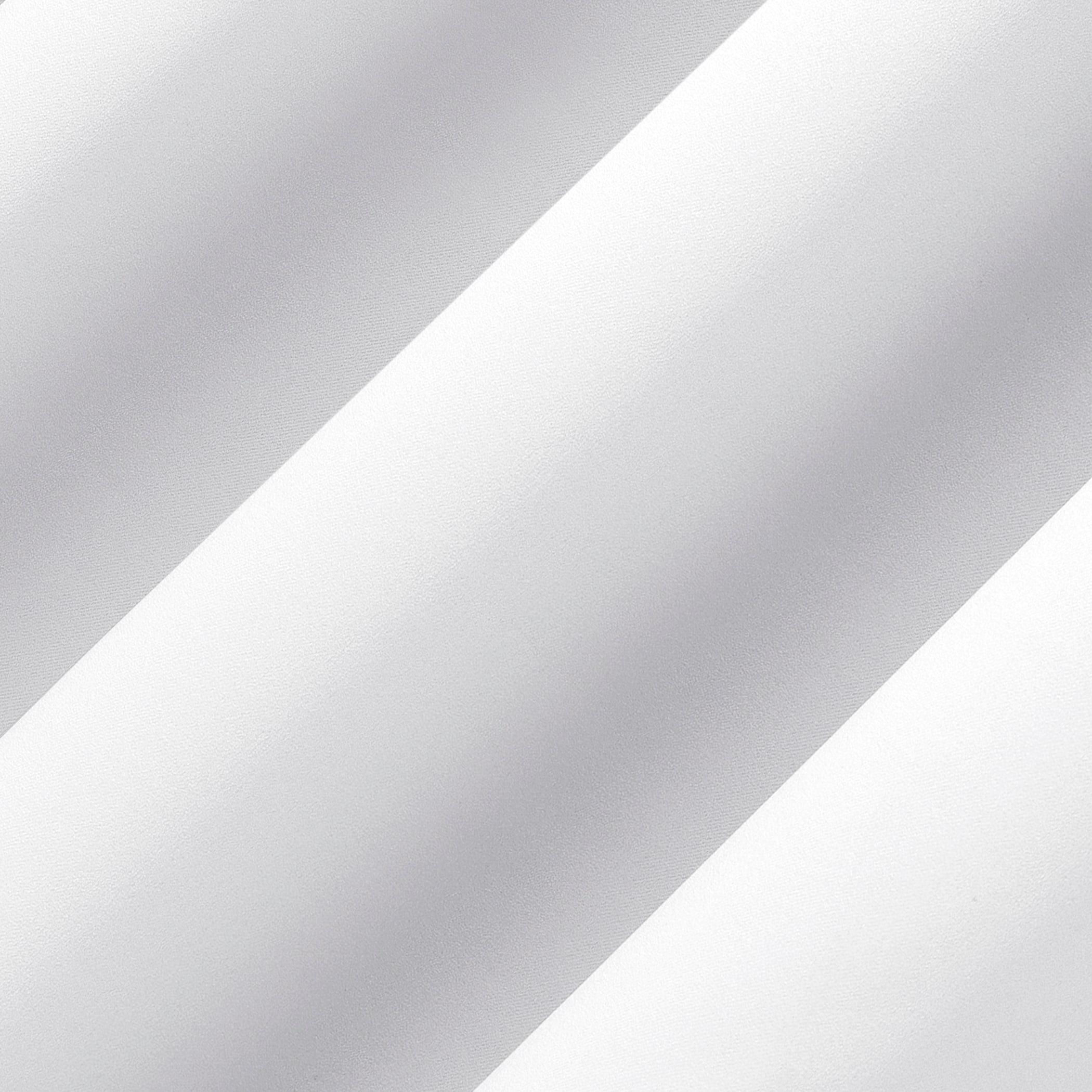 40"x63" Sun Zero Blackout Bergen Rod Pocket Curtain Panel White: Energy Efficient, Noise Reduction, Thermal Insulated