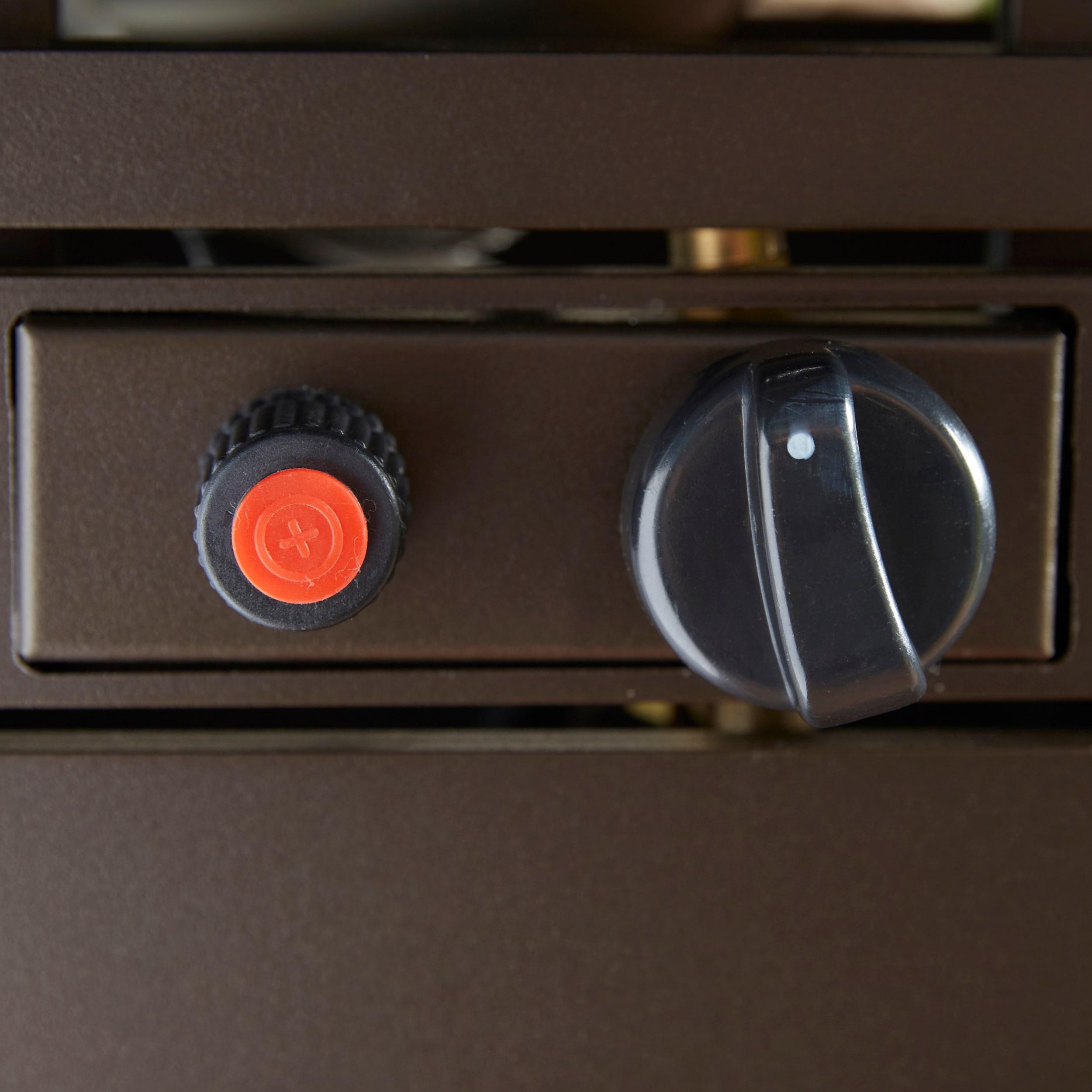 56 in. x 21 in. Rectangular Fire Table with Glass Wind Guard, Cover and Table Lid in Bronze