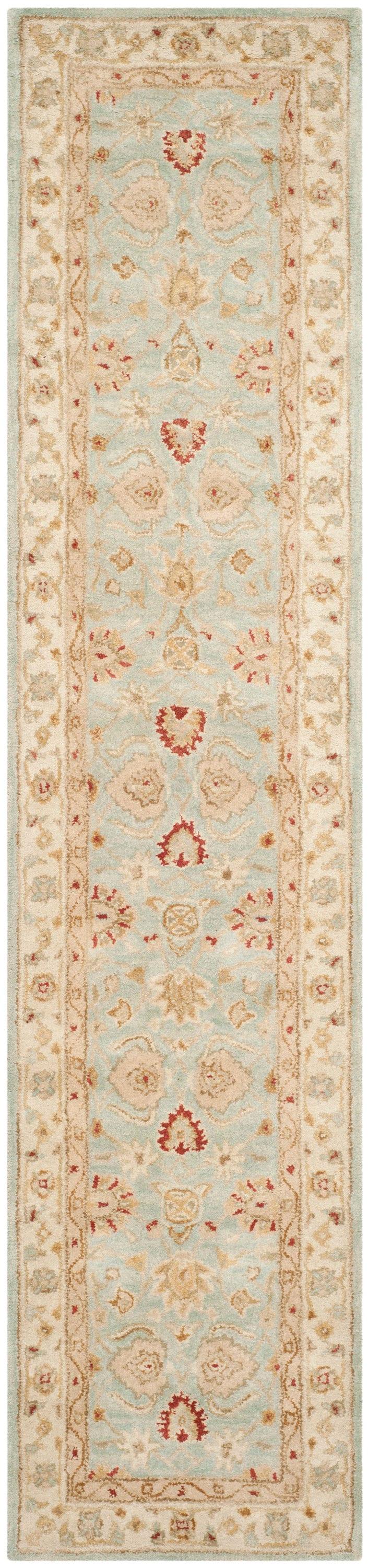 Antiquity AT822 Hand Tufted Runner Rug - Grey Blue/Beige - 2'3"x20' - Safavieh.