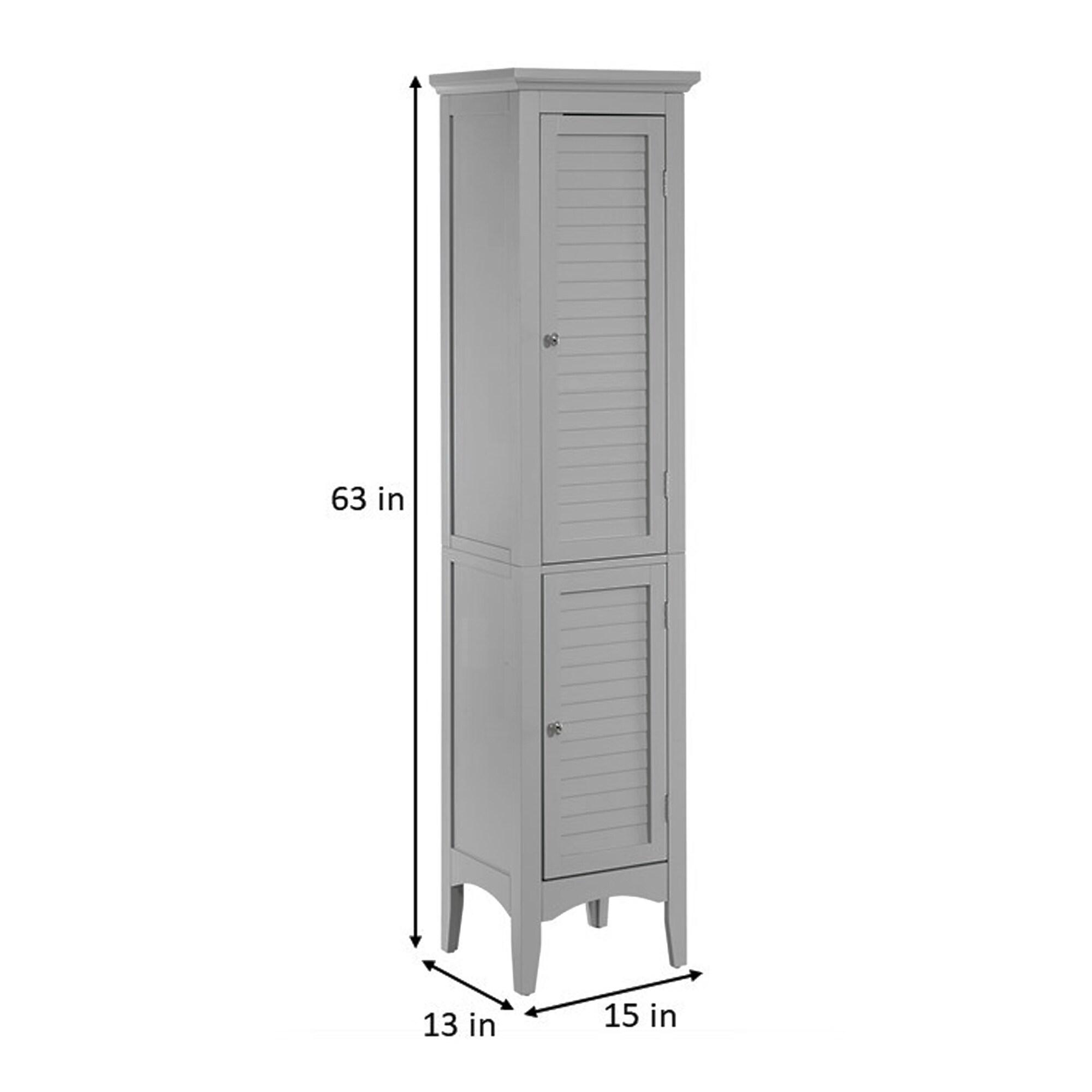 Teamson Home Glancy Freestanding Linen Tower