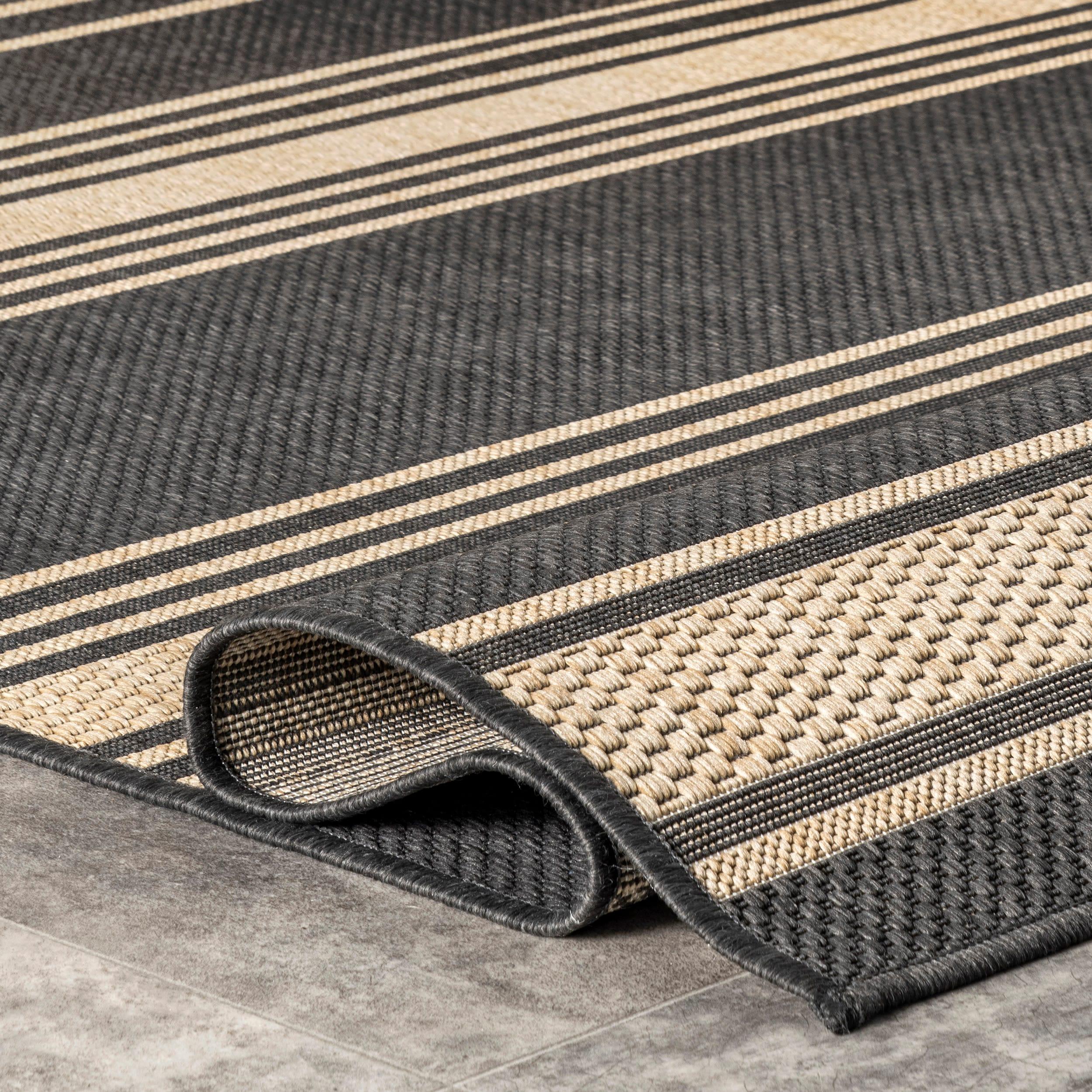 Romy Striped Indoor/Outdoor Area Rug