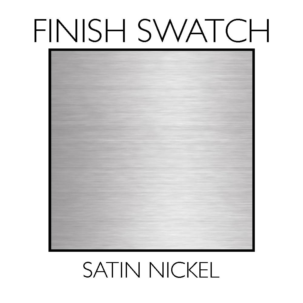 Satin Nickel Wall-Mounted Double Hook Set for Coats and Towels