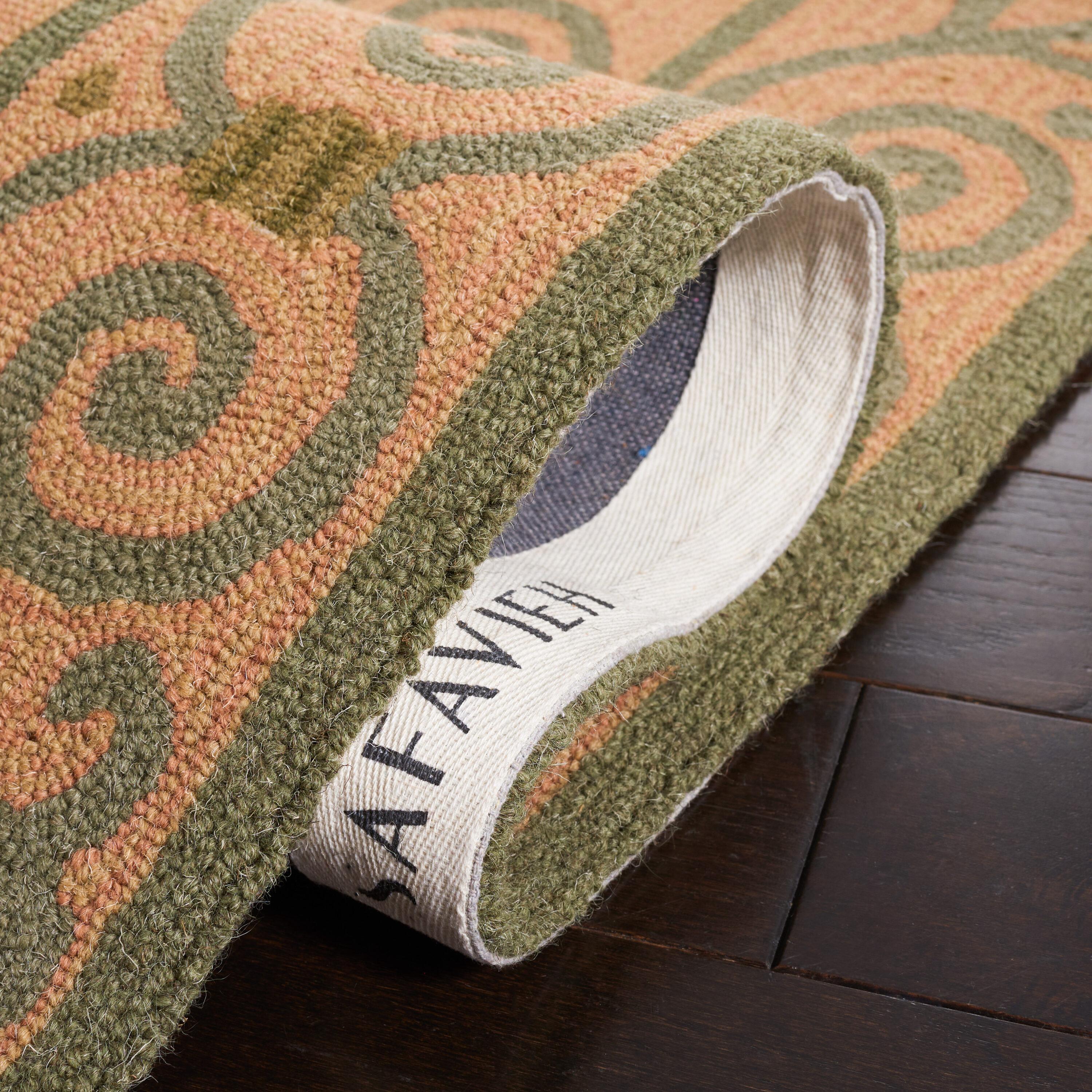 Chelsea HK11 Handmade Accent Rug - 2'6"x4' - Yellow/Light Green - Safavieh