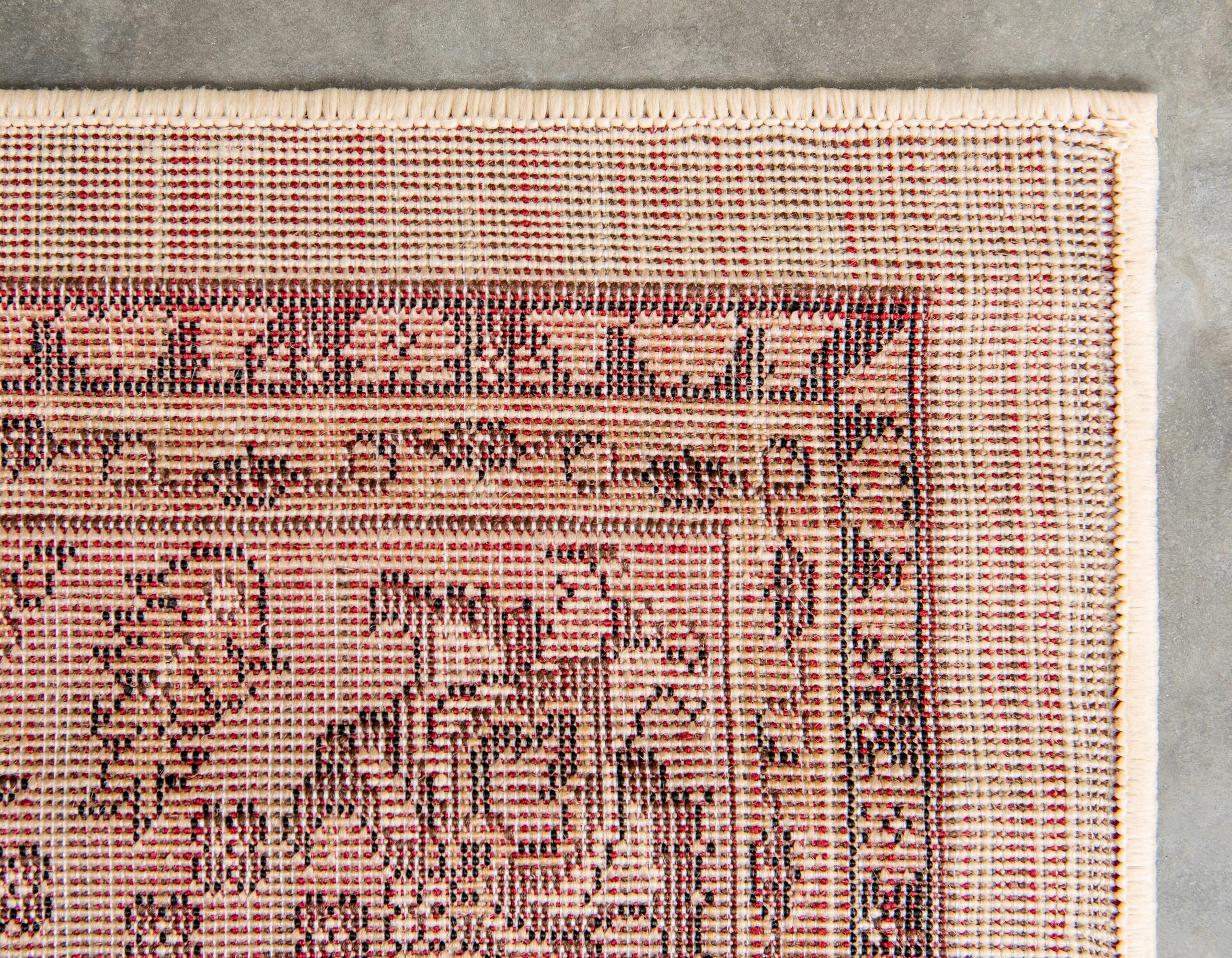 Unique Loom 5' 1 x 8' 0 Sialk Hill Washington Ivory Area Rug