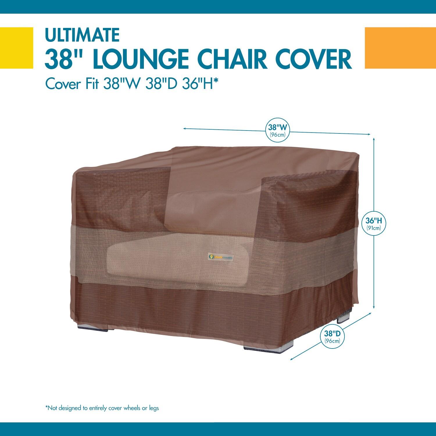 Duck Covers Ultimate 40 in. W Patio Chair Cover