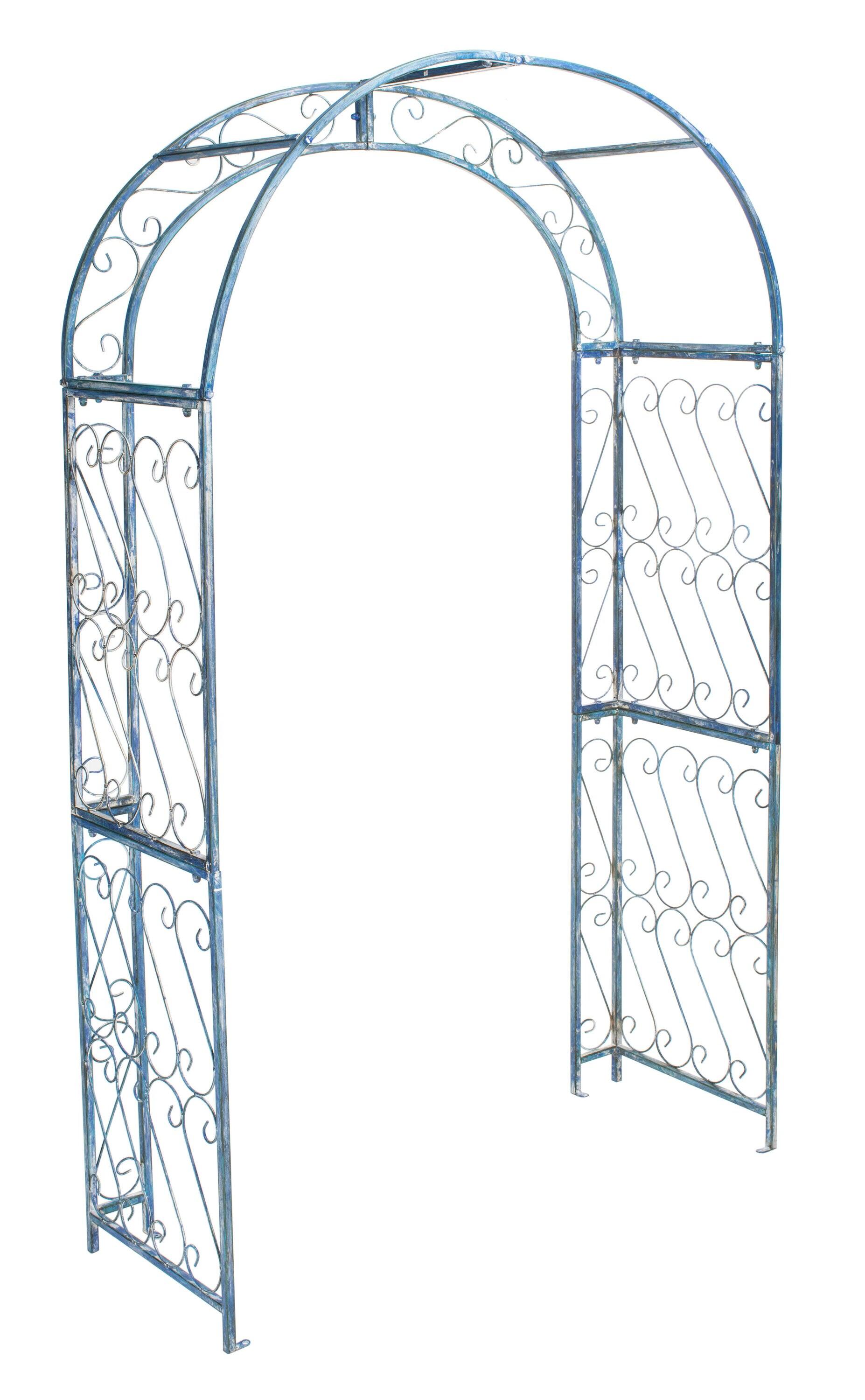 Alcott Hill® Afaan 48.5'' W x 18.5'' D Iron Arbor