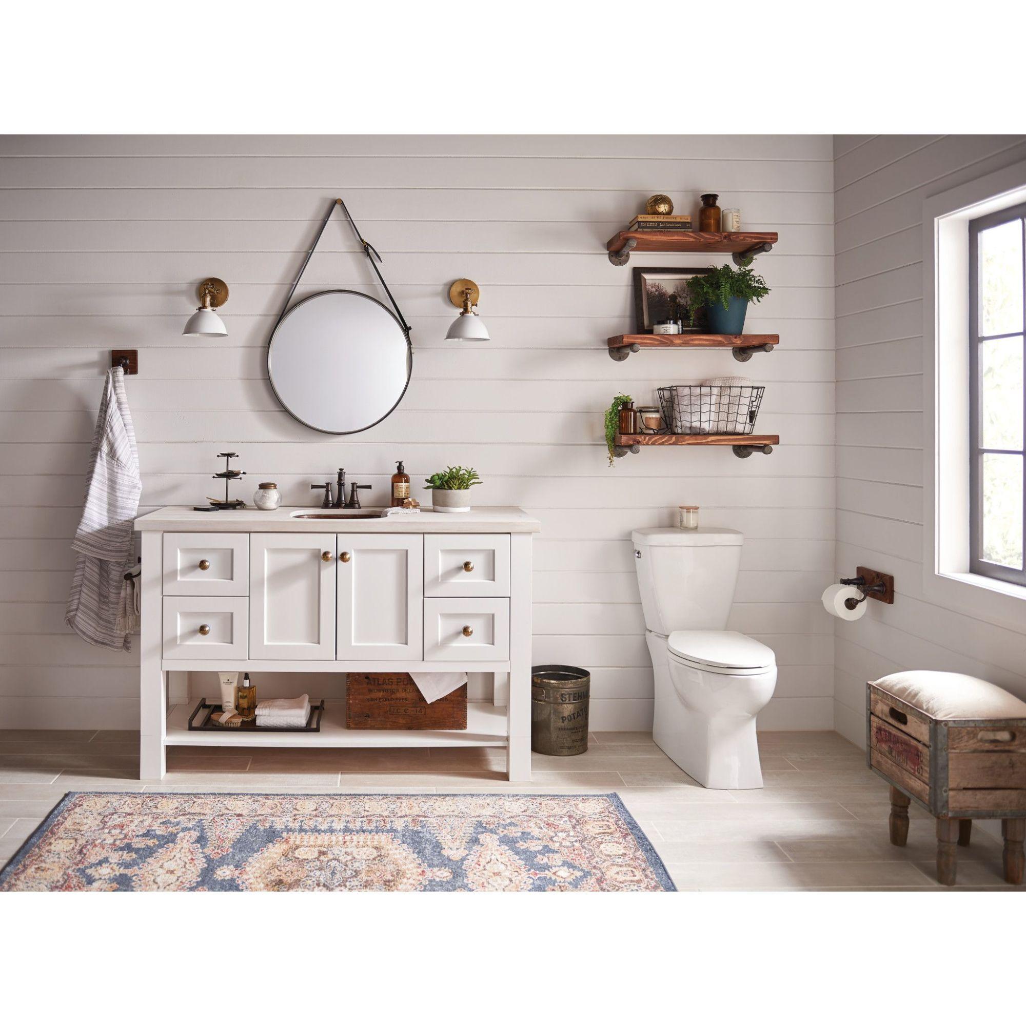 Moen 6401ORB Belfield Two-Handle Centerset Bathroom Faucet in Oil Rubbed Bronze