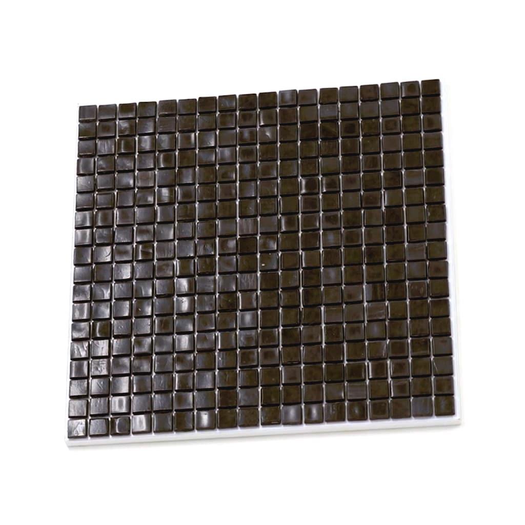 Skosh 0.6" x 0.6" Glass Grid Mosaic Wall & Floor Tile