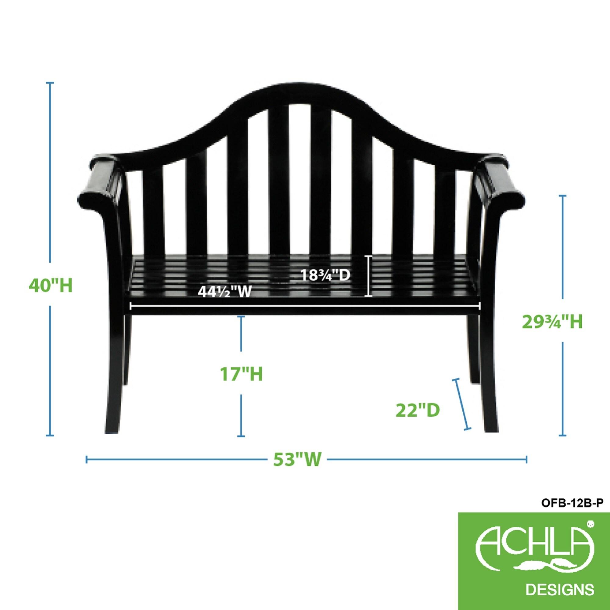 Eucalyptus Outdoor Bench