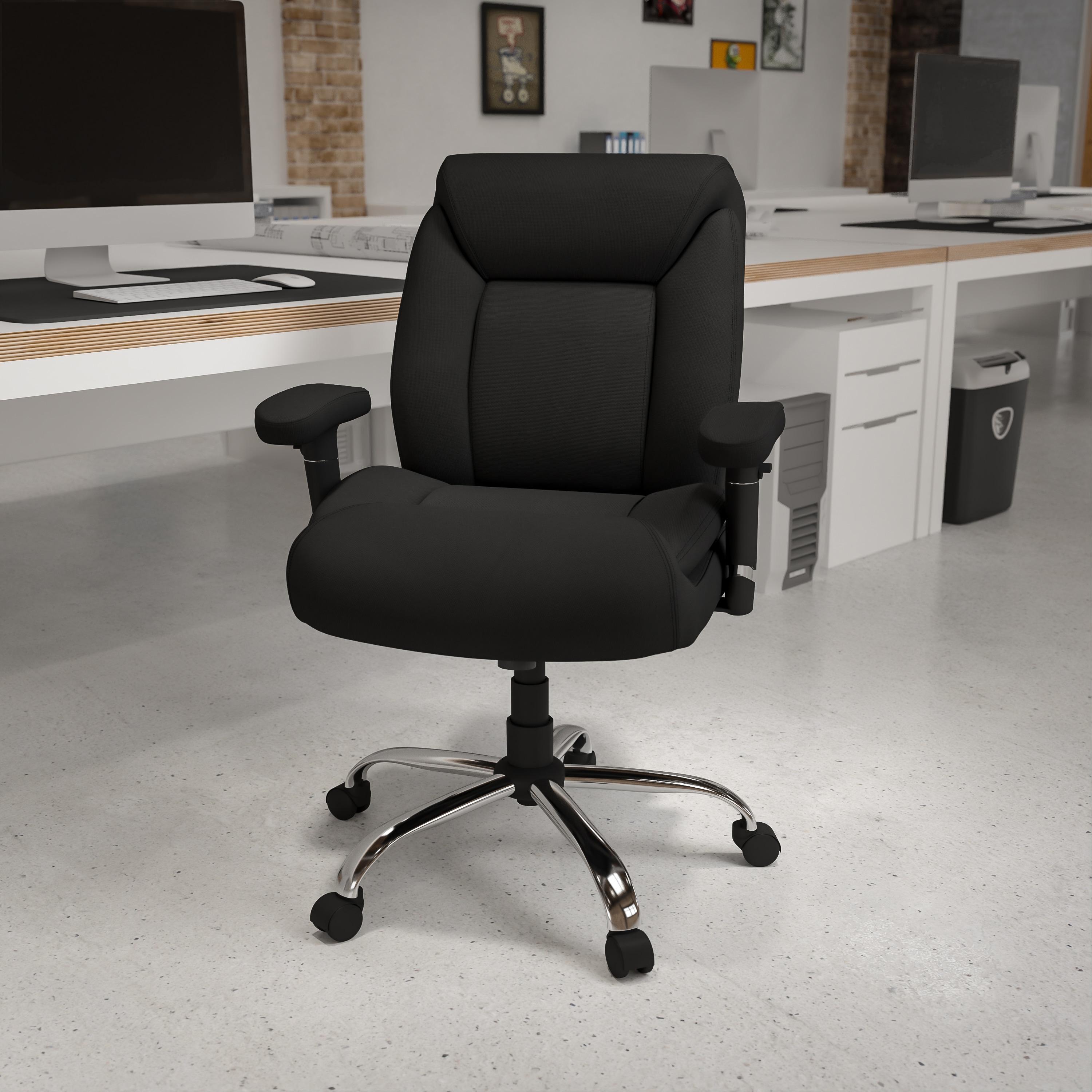 HERCULES Series Big & Tall Swivel Ergonomic Task Office Chair with Deep Tufted Seating